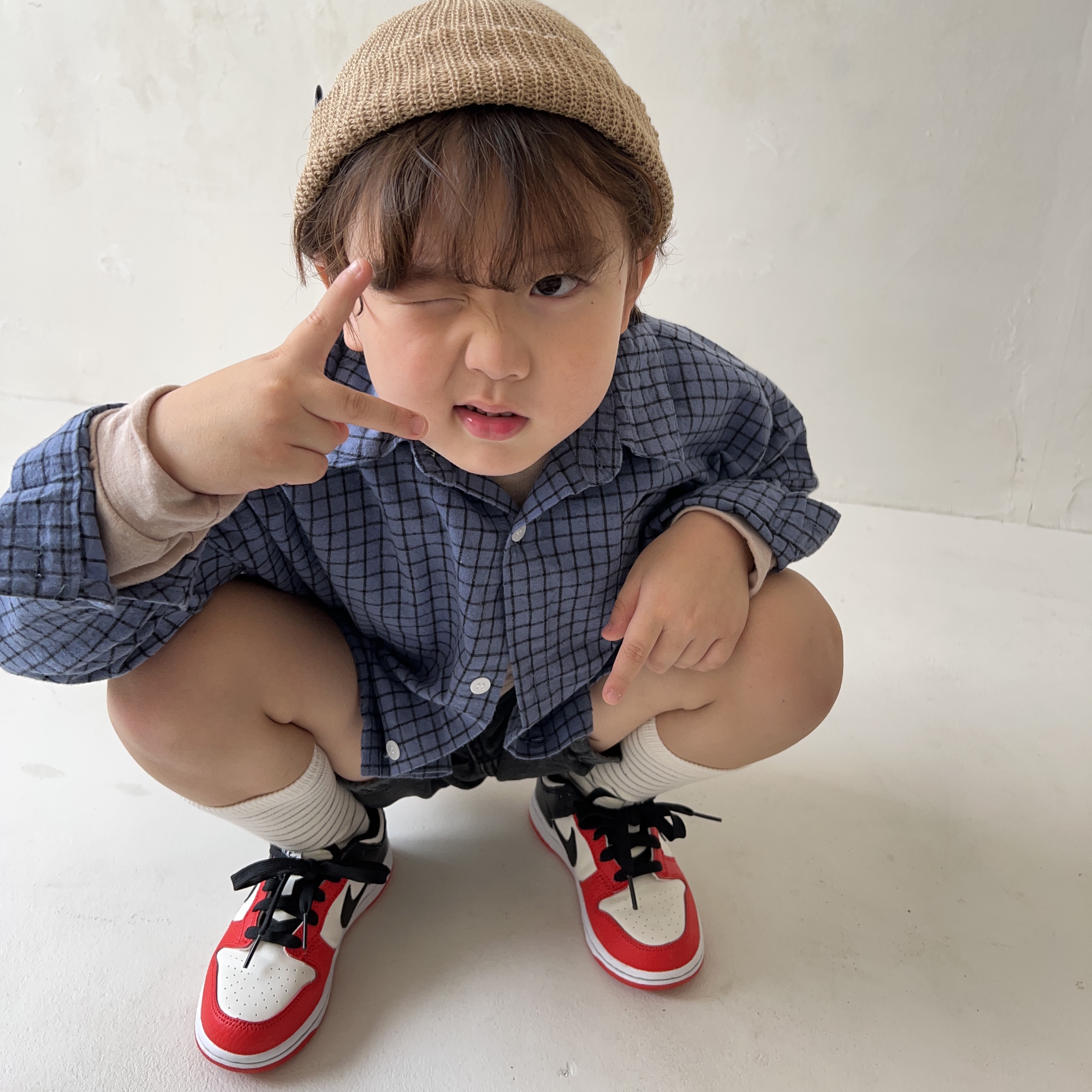 (PS) Nike x NBA Dunk Low Black and Chile Red 착용 스타일