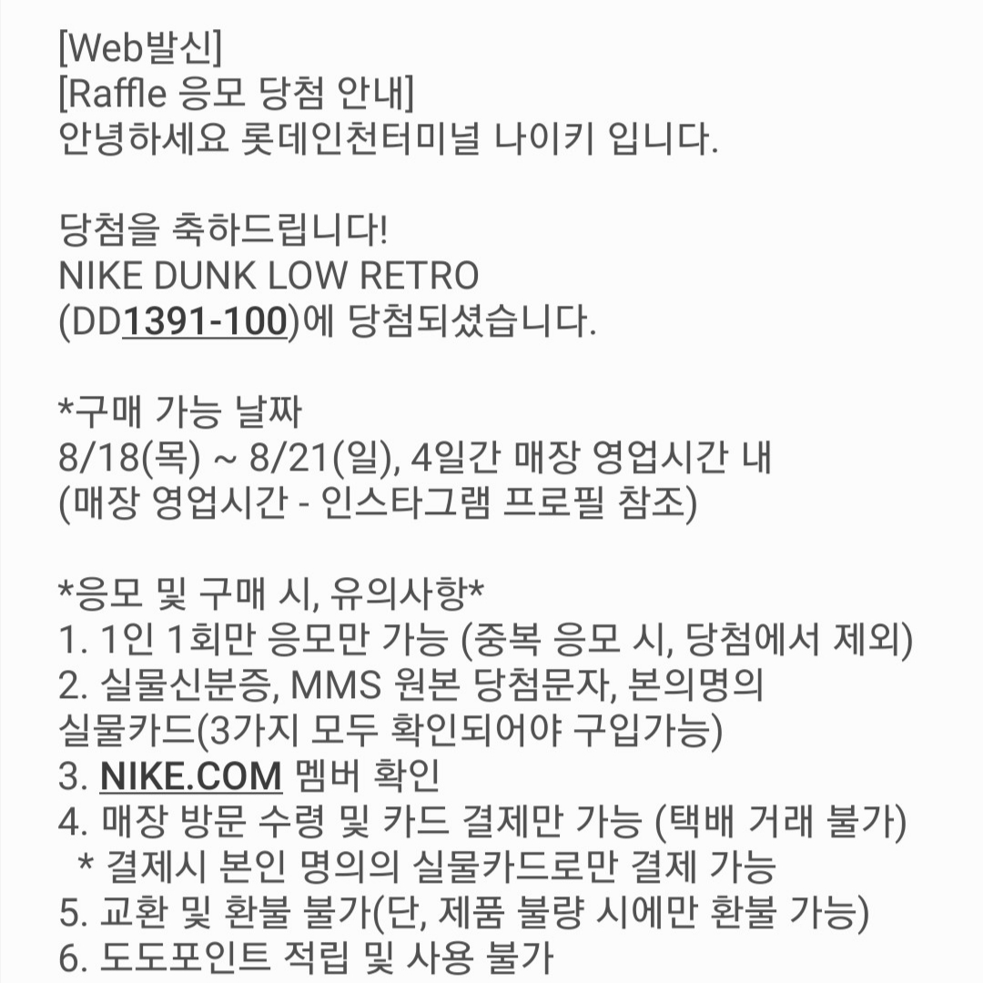 Nike Dunk Low Retro Black 착용 스타일 - 1