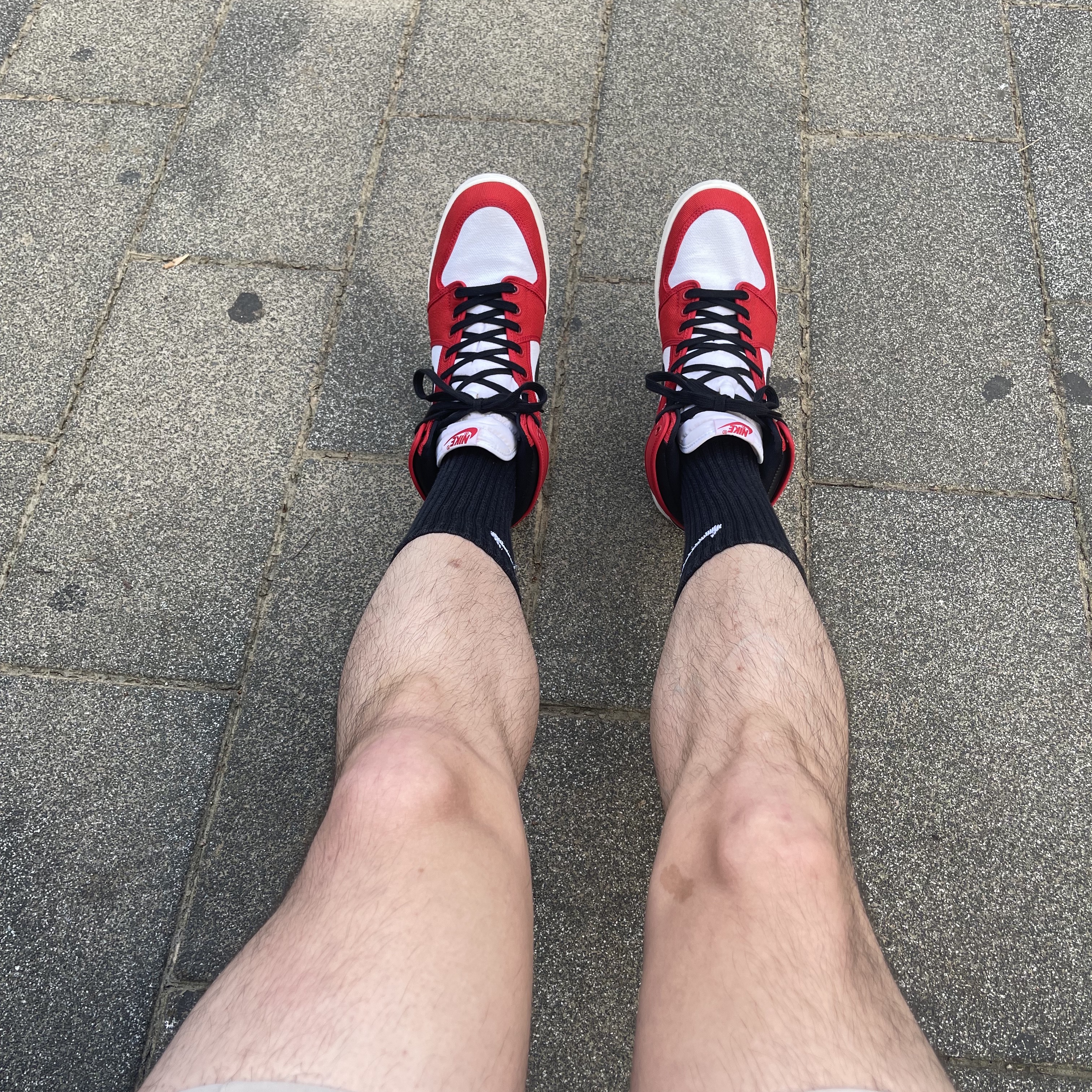 Jordan 1 KO High OG Chicago 착용 스타일 - 1