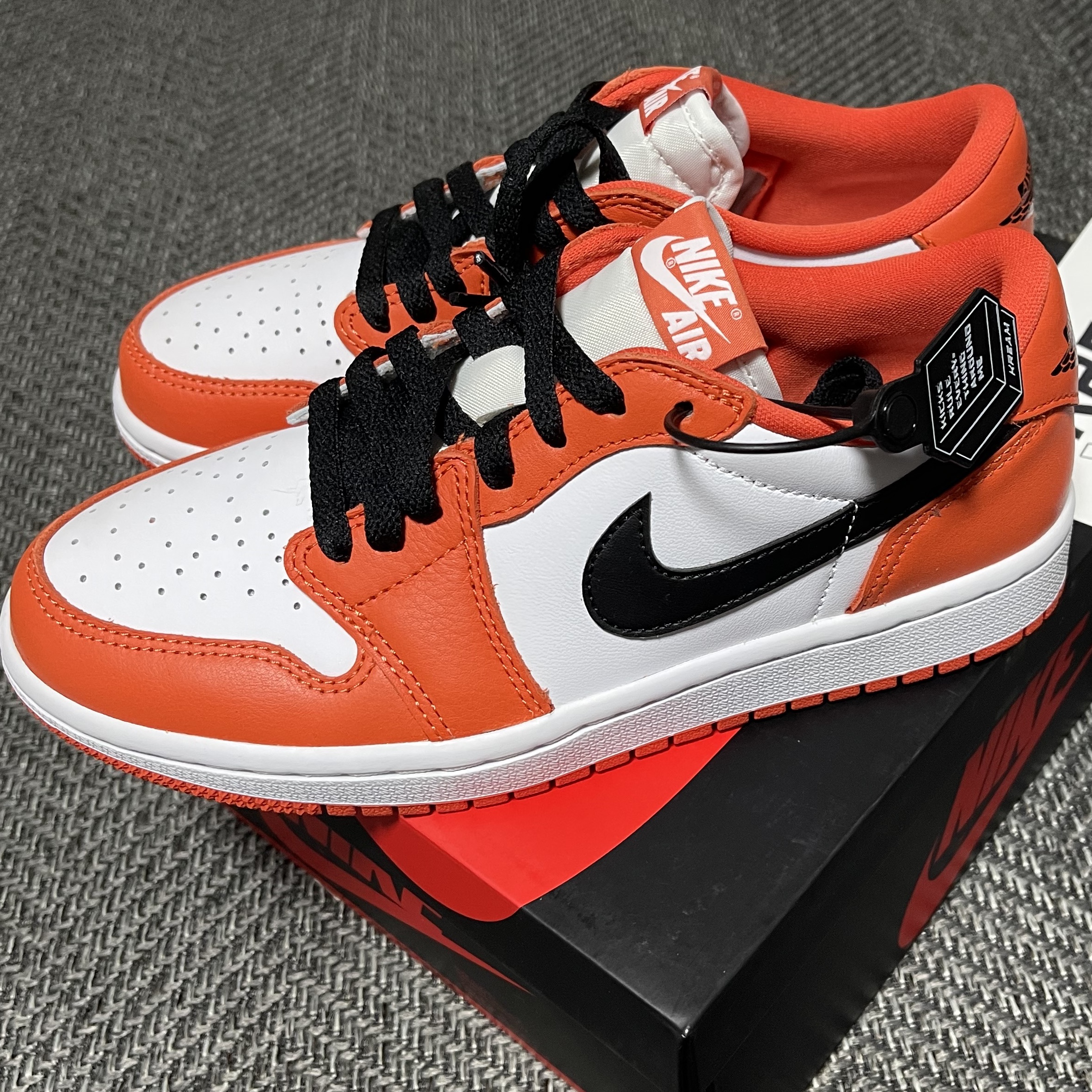 (W) Jordan 1 Low OG Starfish 착용 스타일