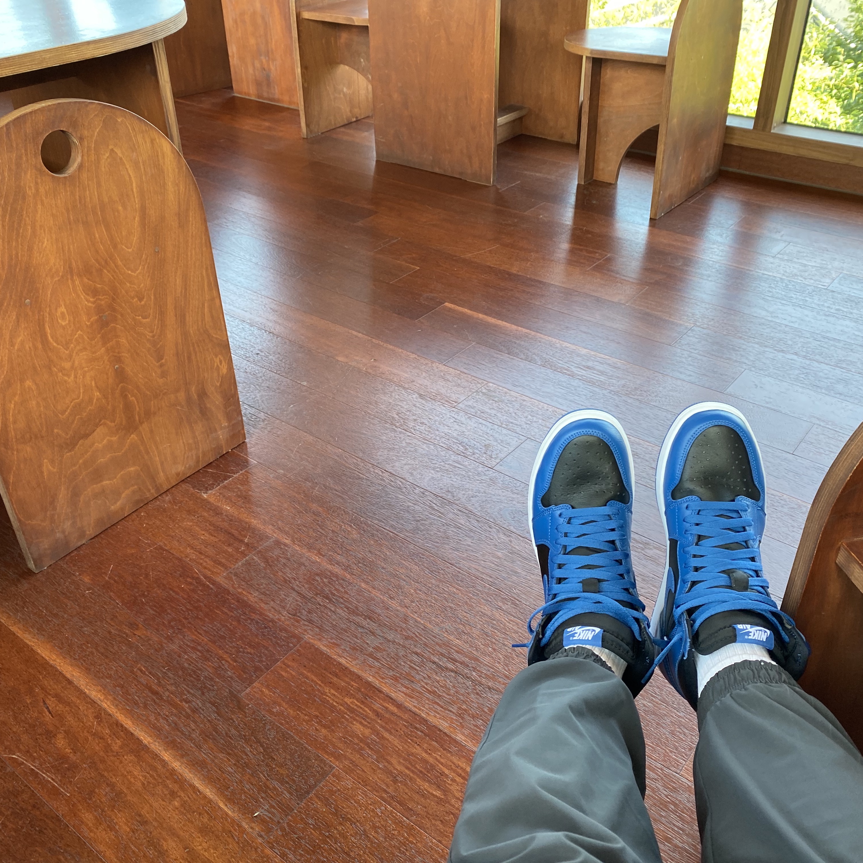 Jordan 1 Retro High OG Dark Marina Blue 착용 스타일