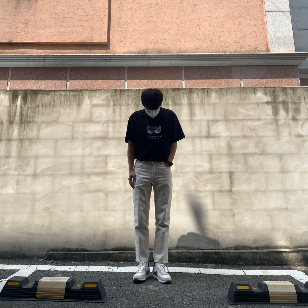 Nike Air Tailwind 79 Mystic Navy 착용 스타일