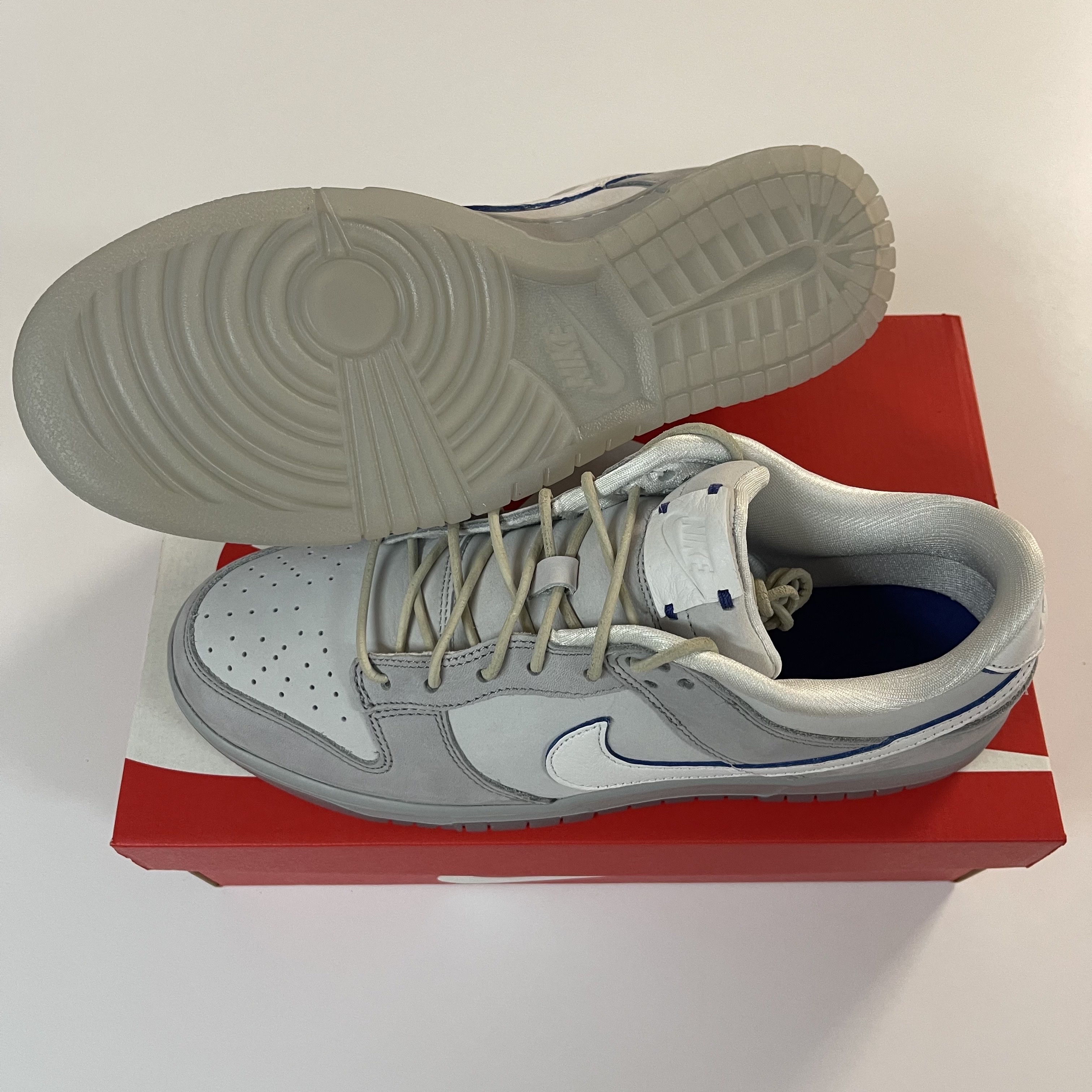 Nike Dunk Low Wolf Grey and Pure Platinum 착용 스타일 - 4