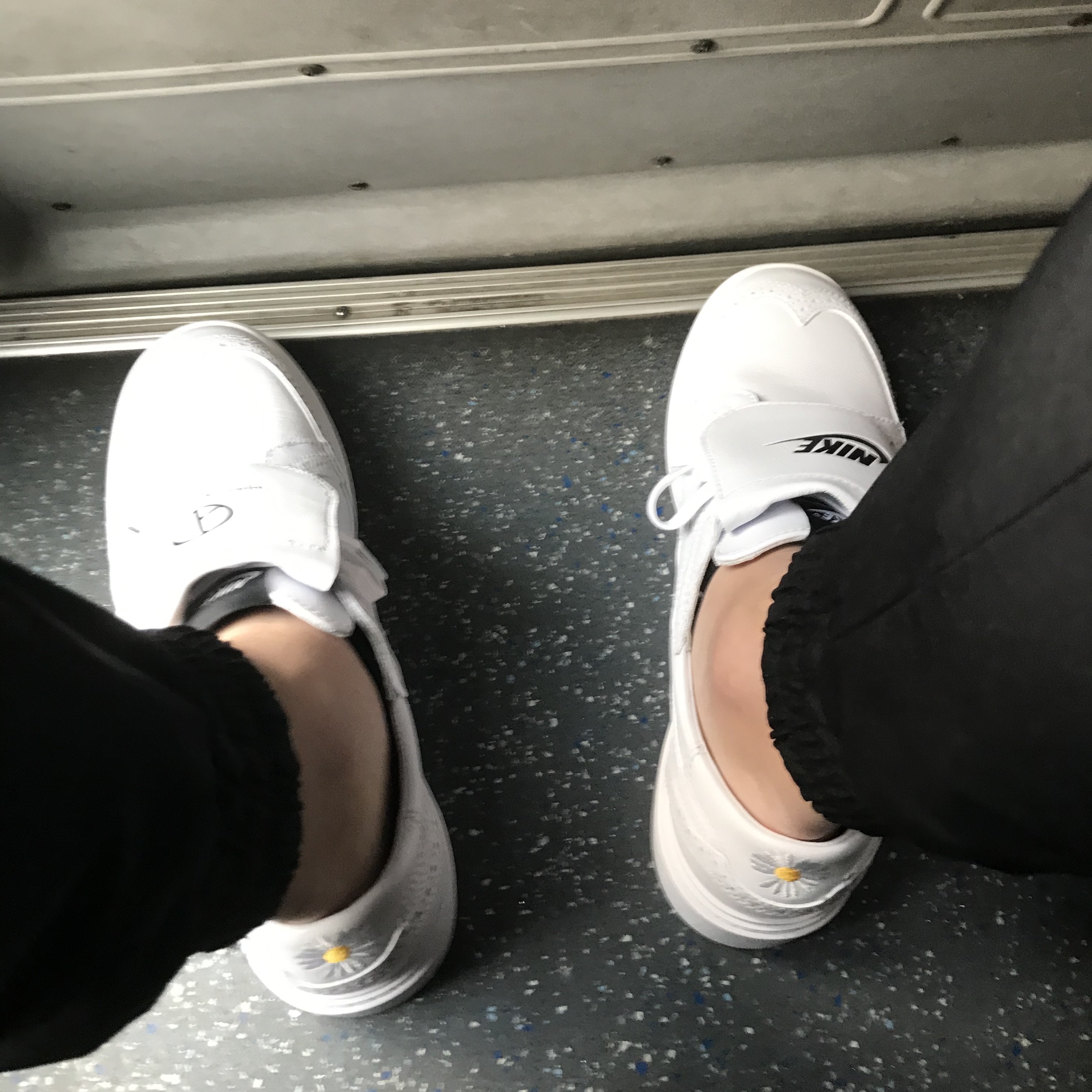 Nike x Peaceminusone Kwondo1 White 착용 스타일
