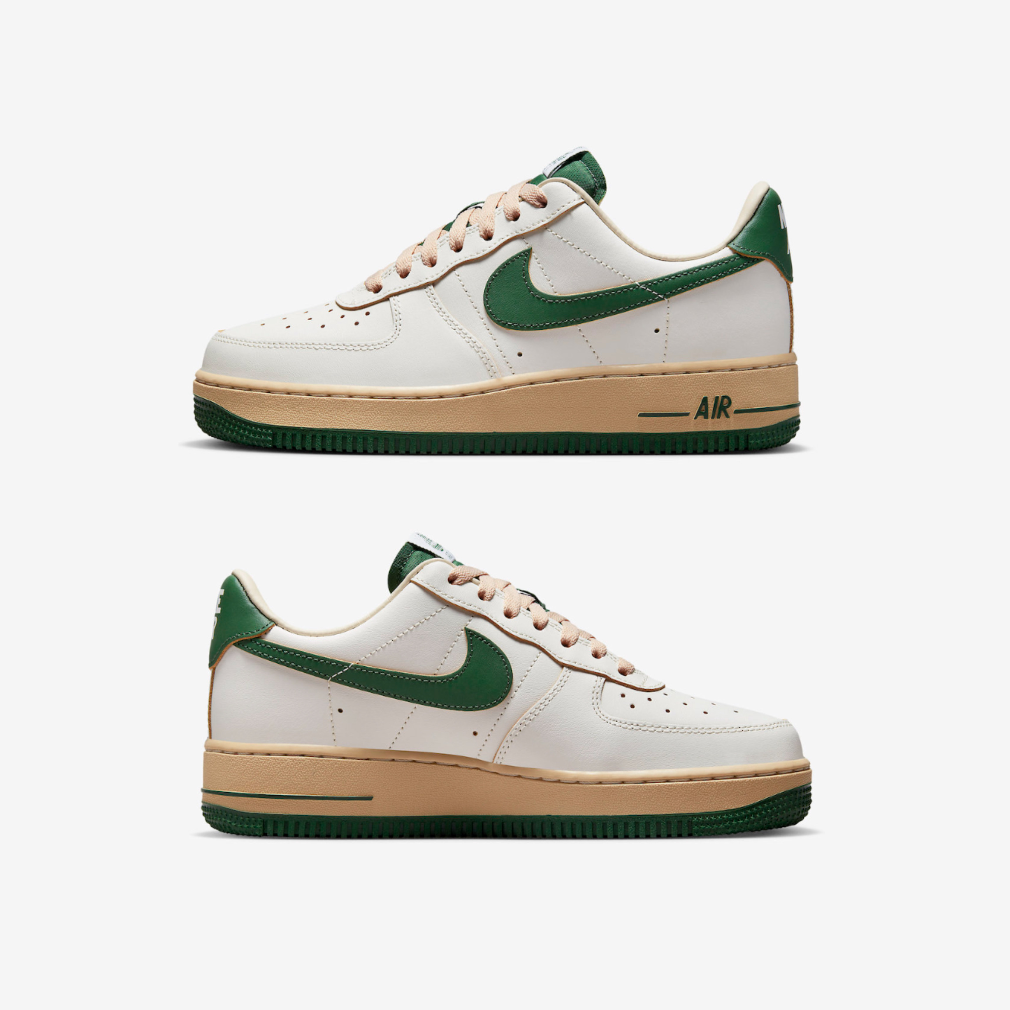 (W) Nike Air Force 1 Low Gorge Green 착용 스타일 - 3