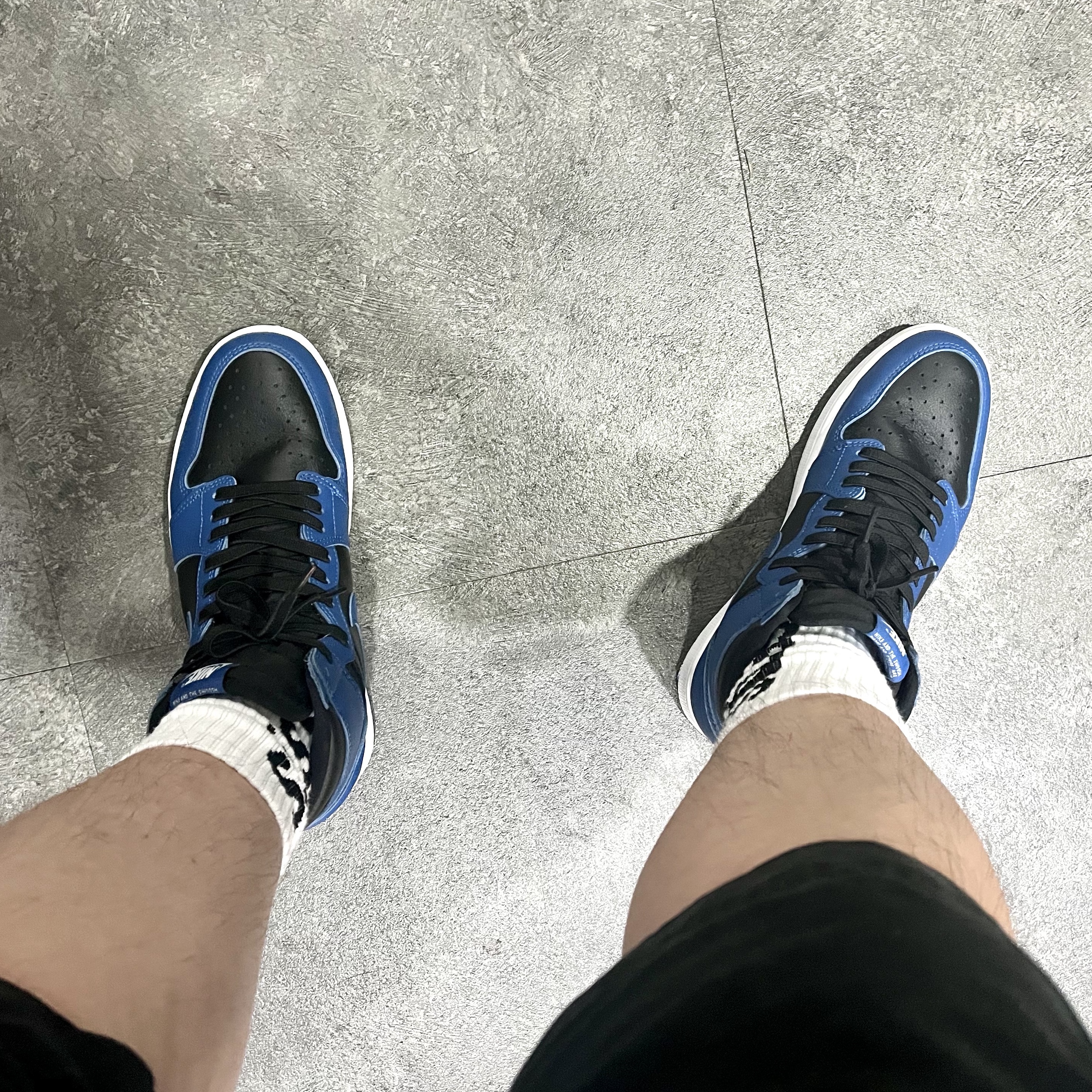 Jordan 1 Retro High OG Dark Marina Blue 착용 스타일