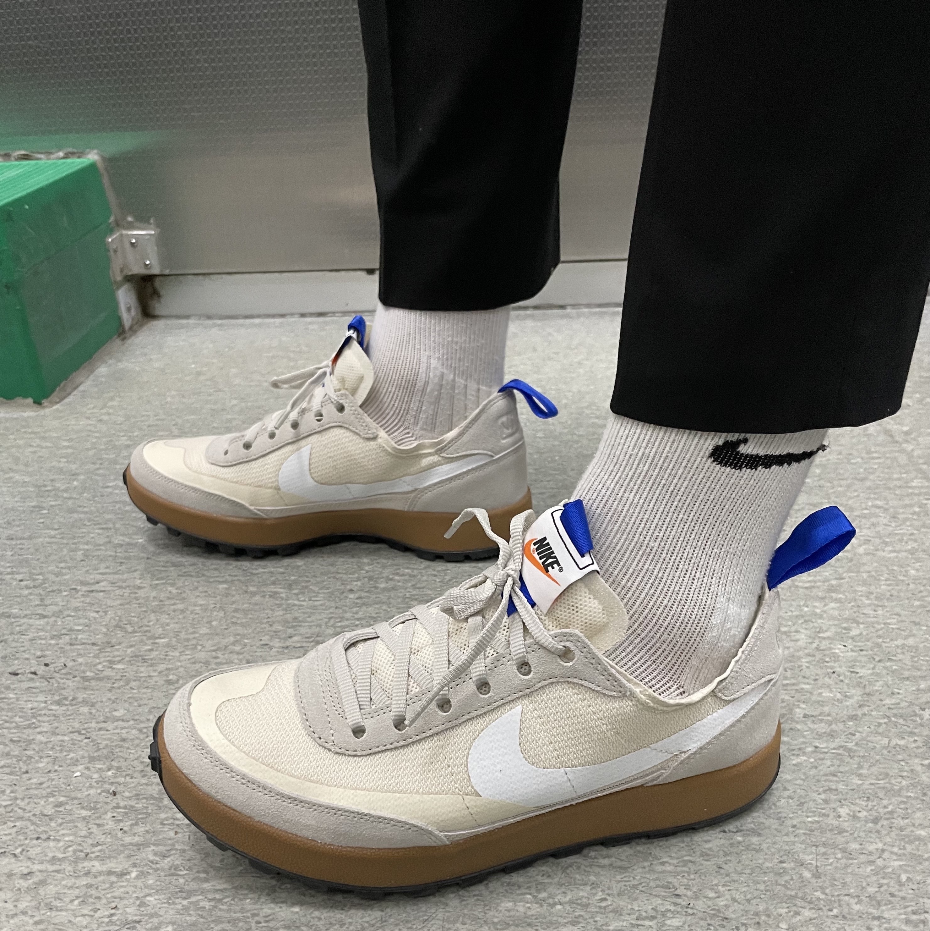 Nike x Tom Sachs General Purpose Shoe Light Cream 착용 스타일 - 1