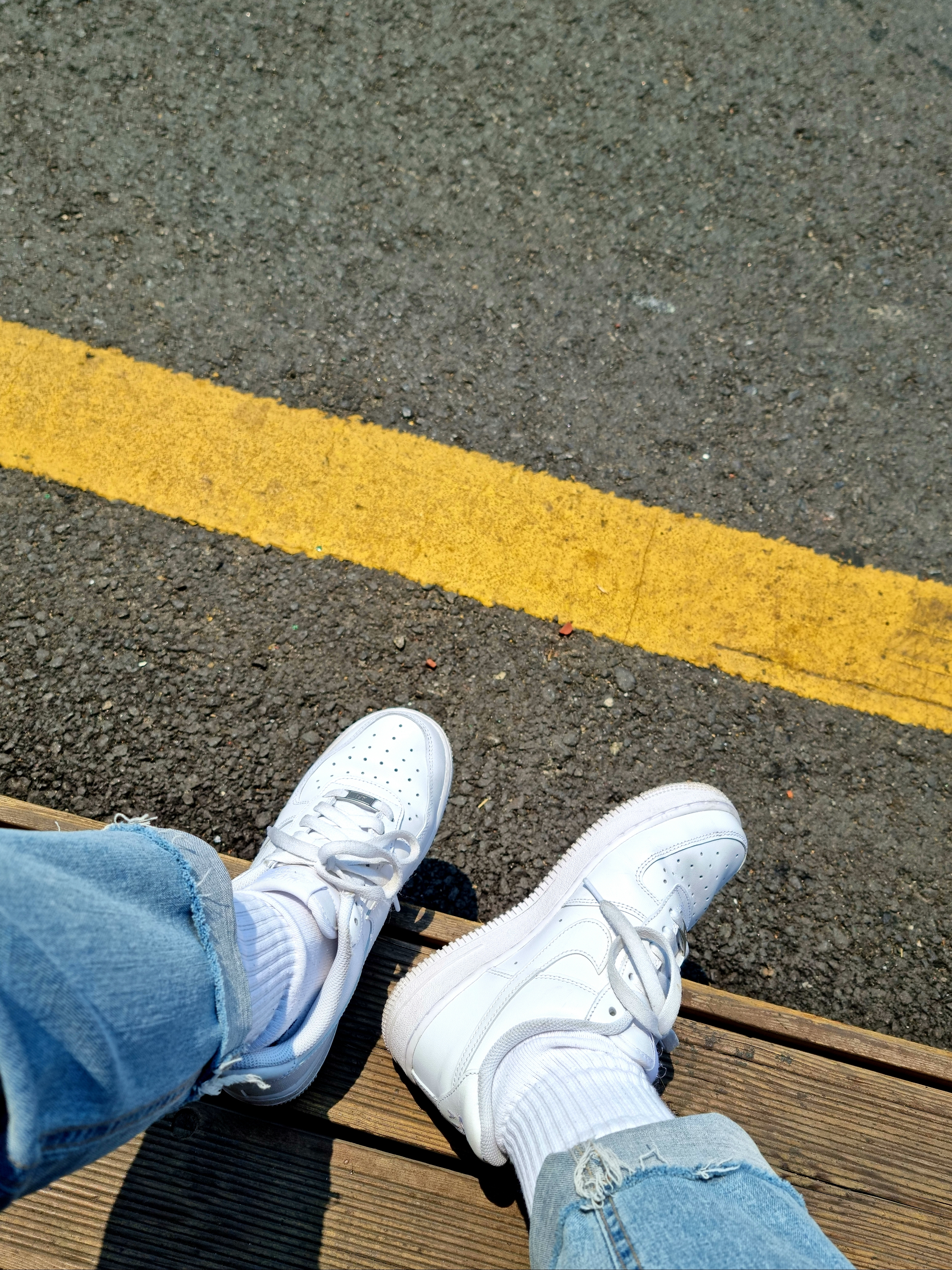 Nike Air Force 1 '07 Low White 착용 스타일
