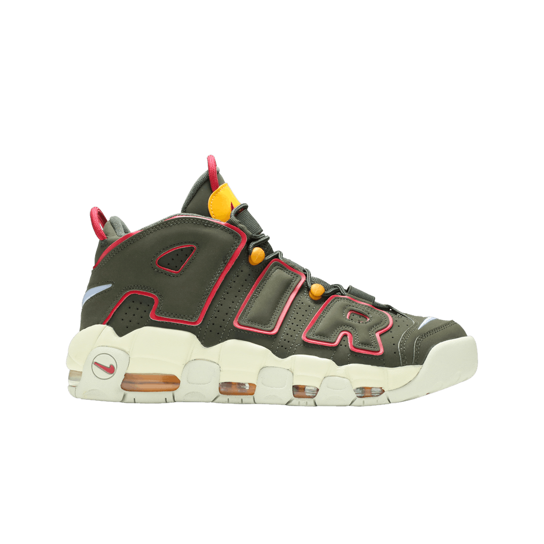 나이키 에어 모어 업템포 카고 카키(Nike Air More Uptempo Cargo Khaki)