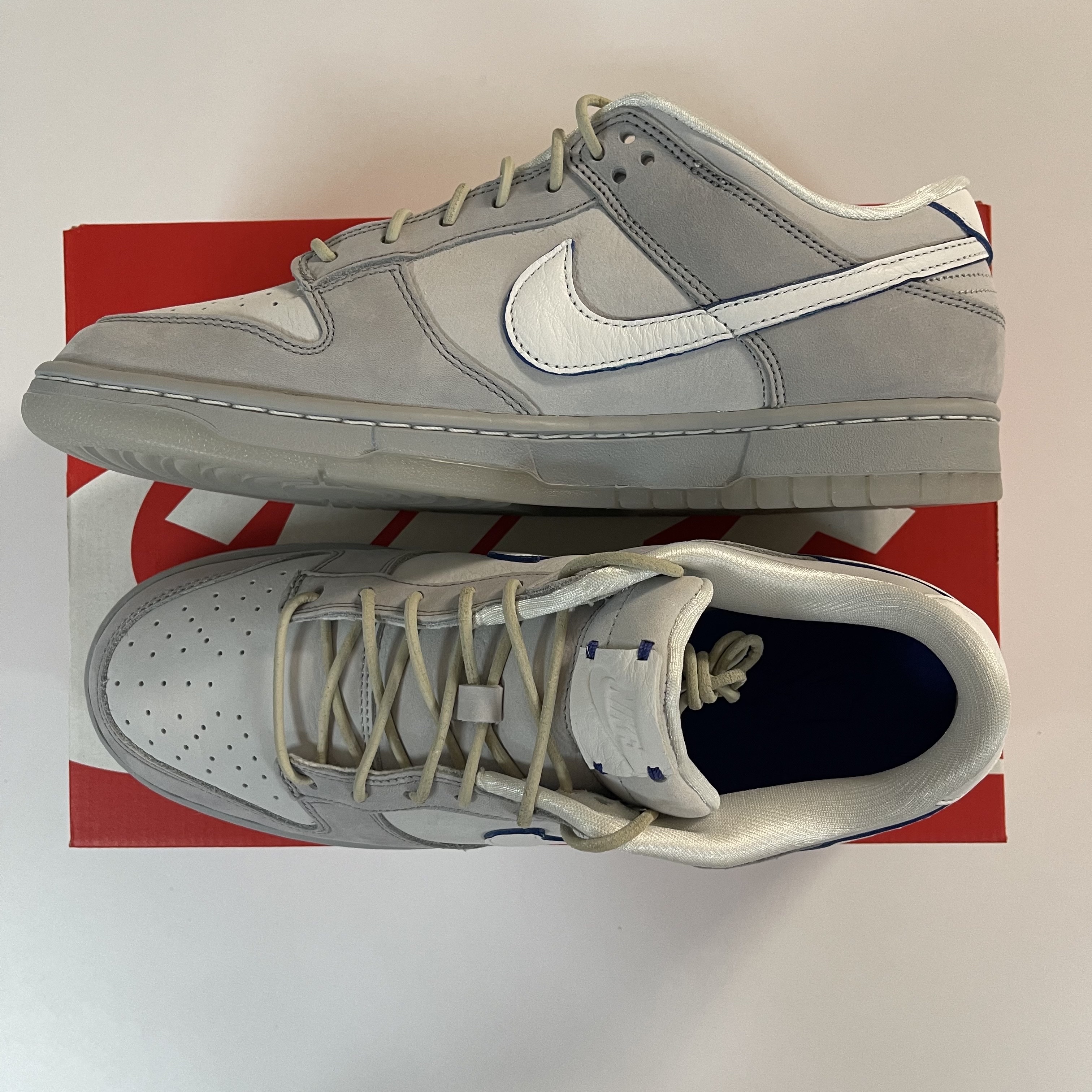 Nike Dunk Low Wolf Grey and Pure Platinum 착용 스타일 - 3