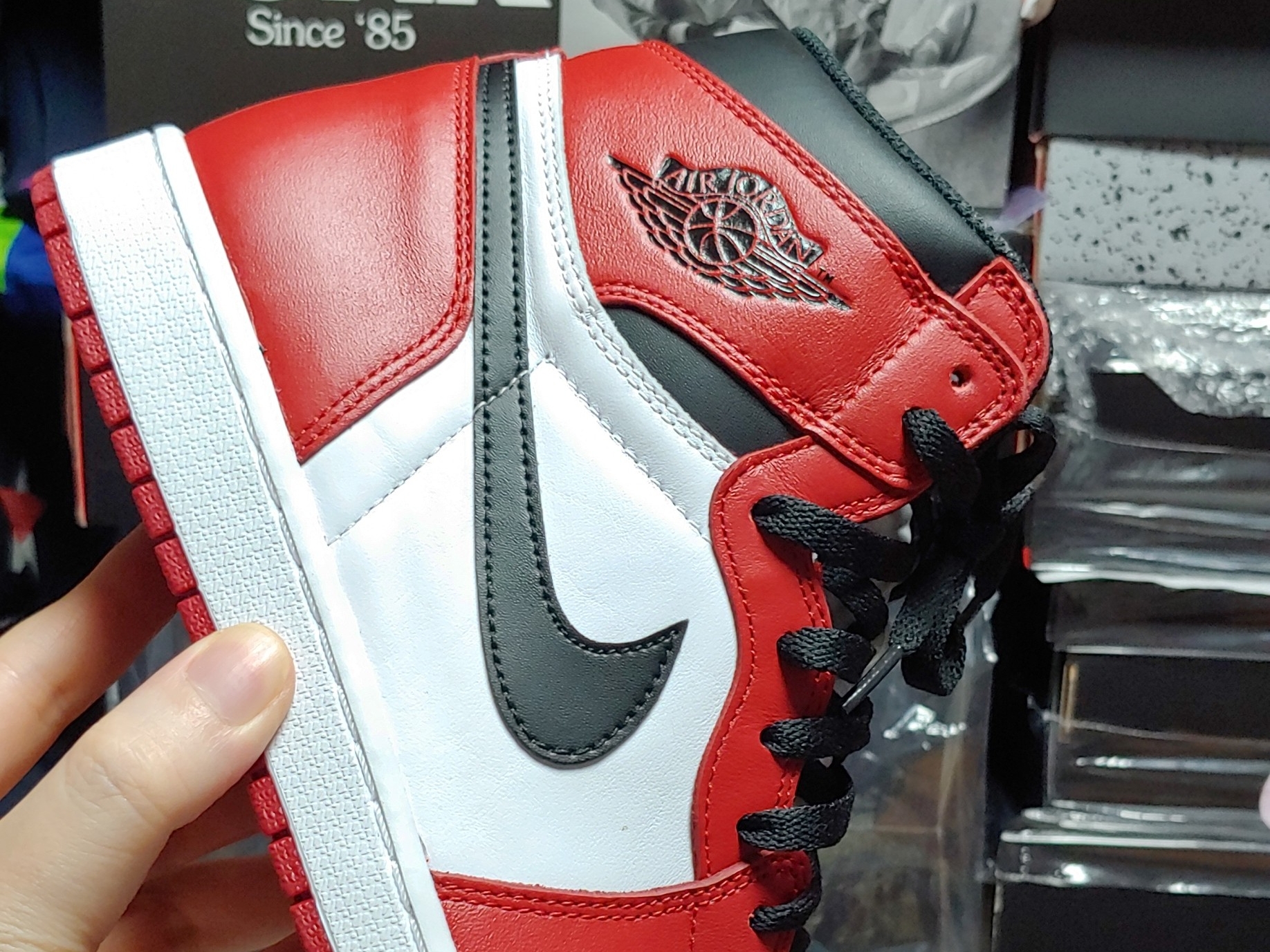 Jordan 1 Retro High OG Chicago 2015 착용 스타일 - 4