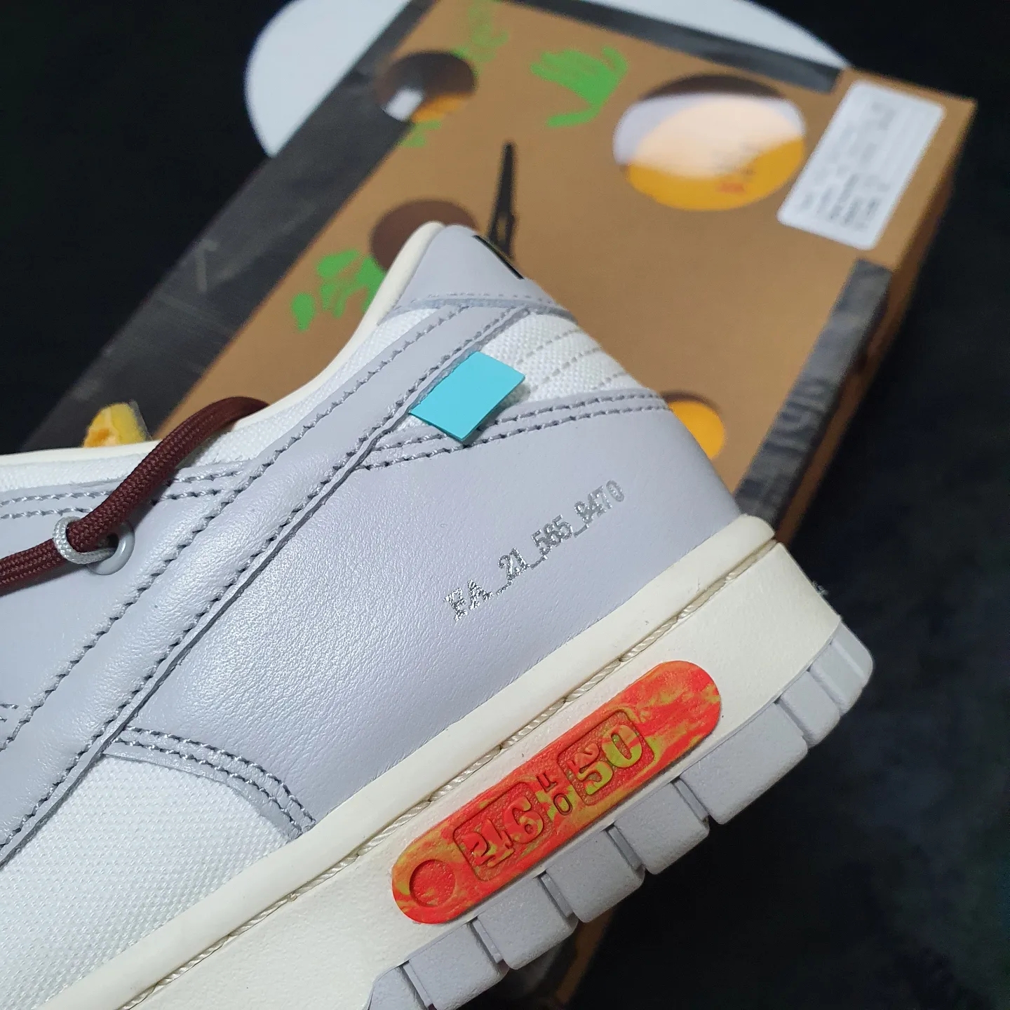 Nike x Off-White Dunk Low The 50 - Lot 46 착용 스타일 - 3