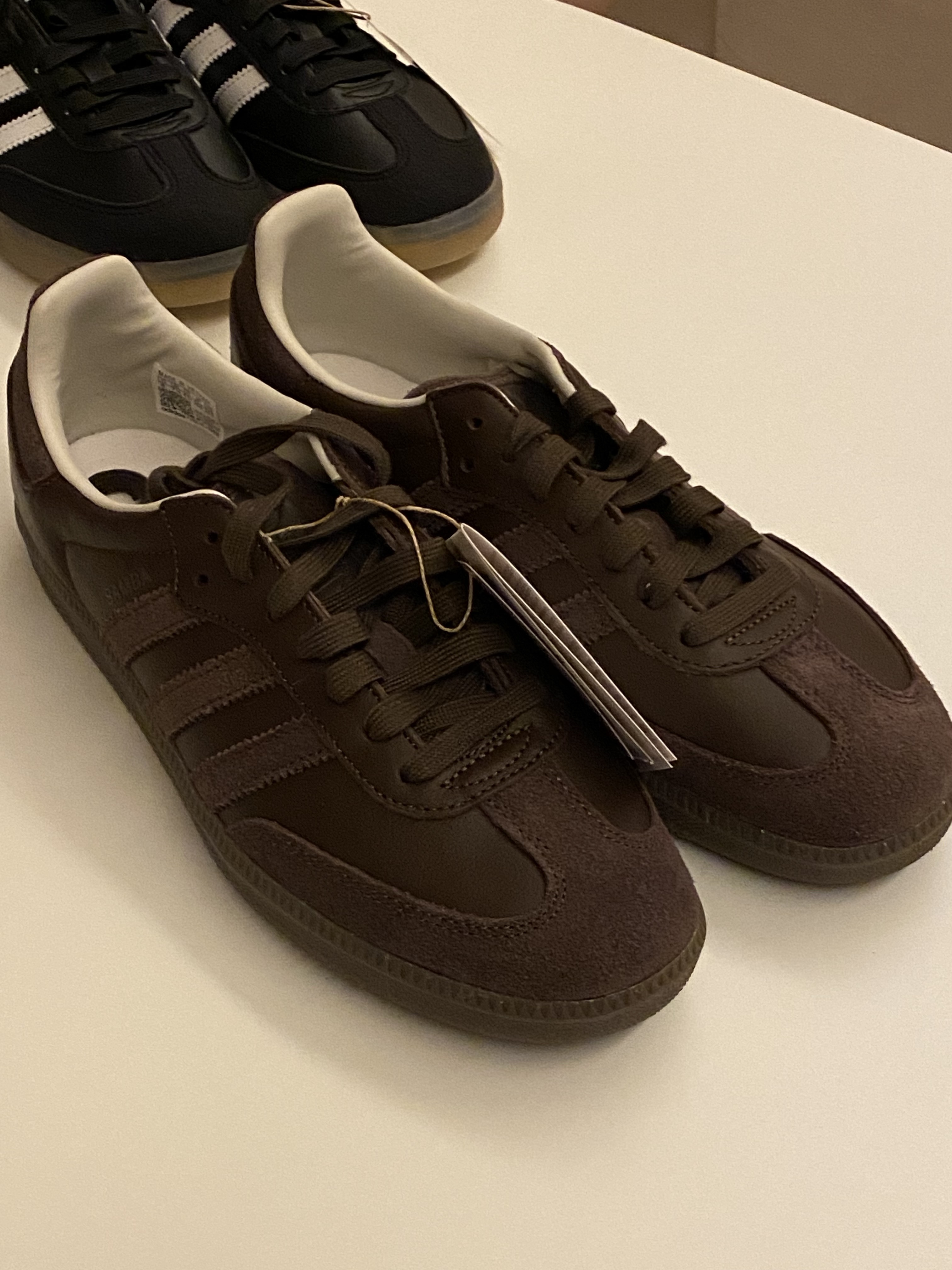 Adidas Samba Brown 착용 스타일