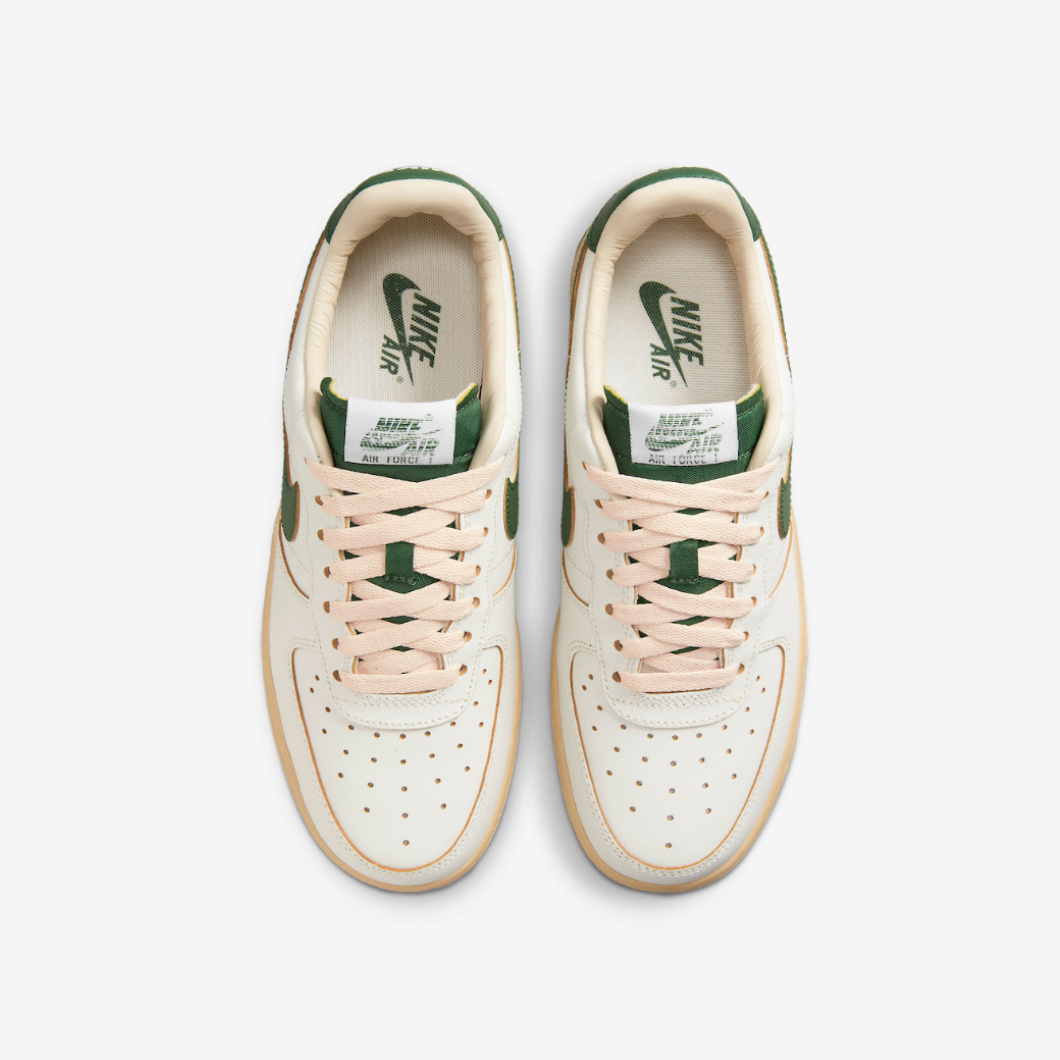 (W) Nike Air Force 1 Low Gorge Green 착용 스타일 - 4