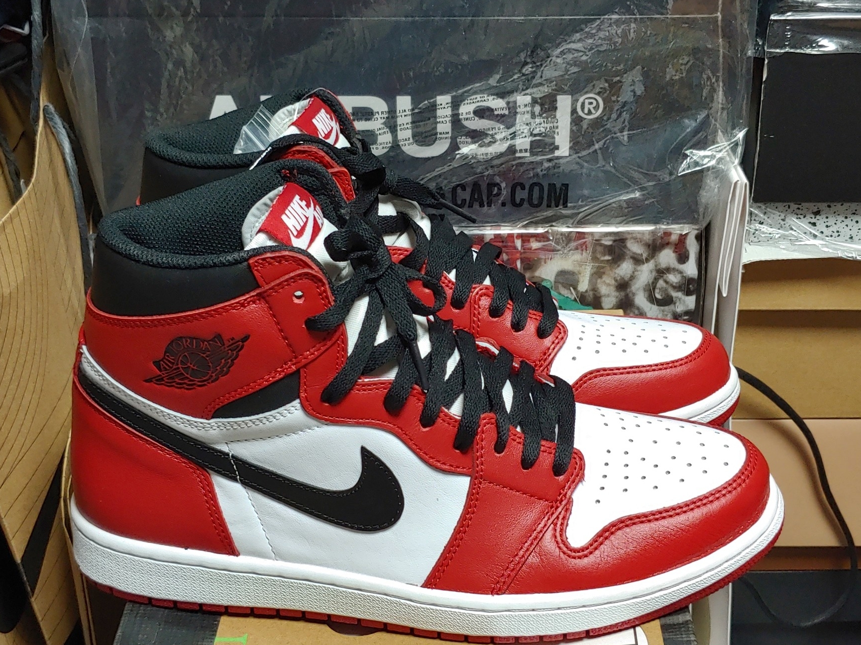 Jordan 1 Retro High OG Chicago 2015 착용 스타일 - 1