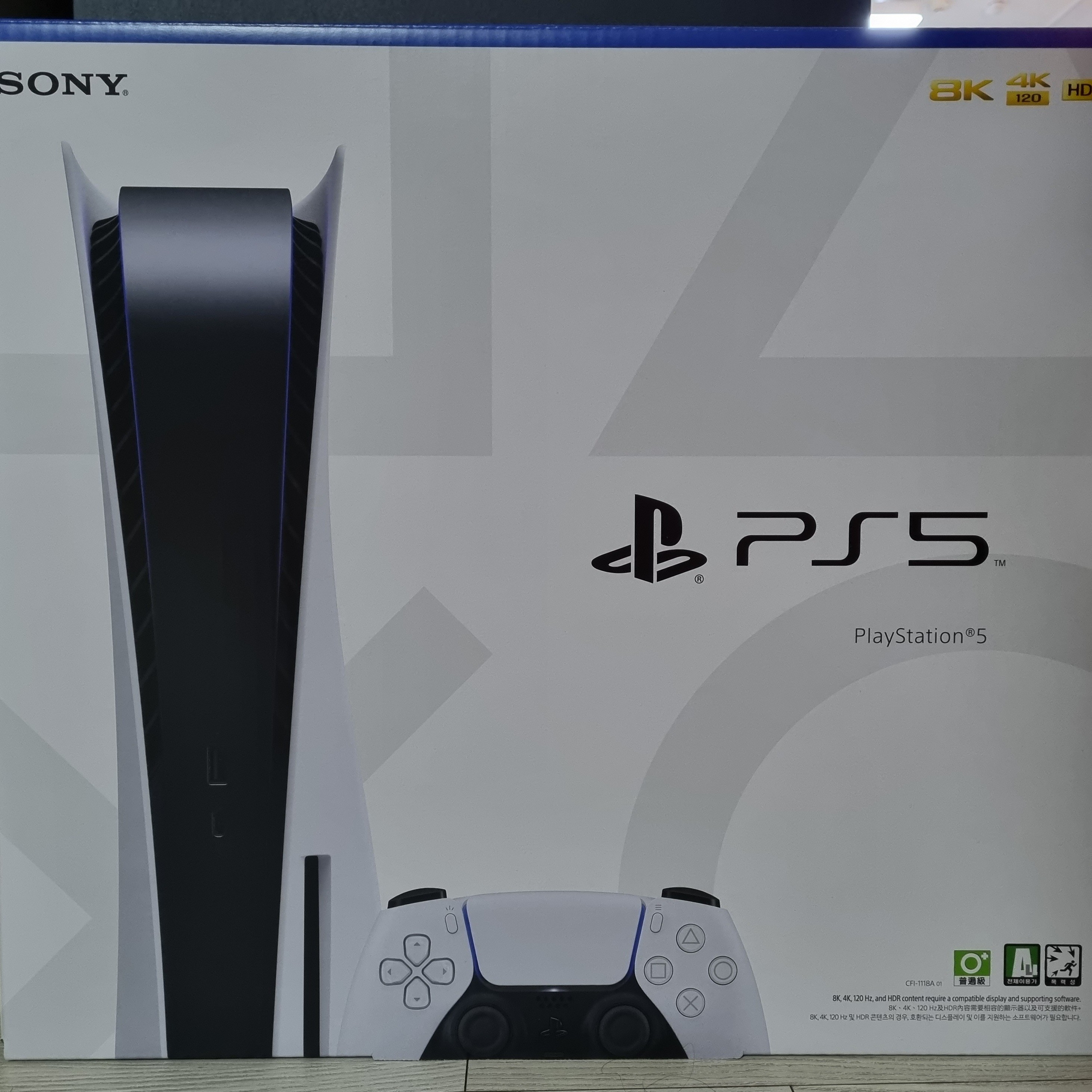 Playstation 5 Blu-ray Edition (SIEK 220V) 착용 스타일