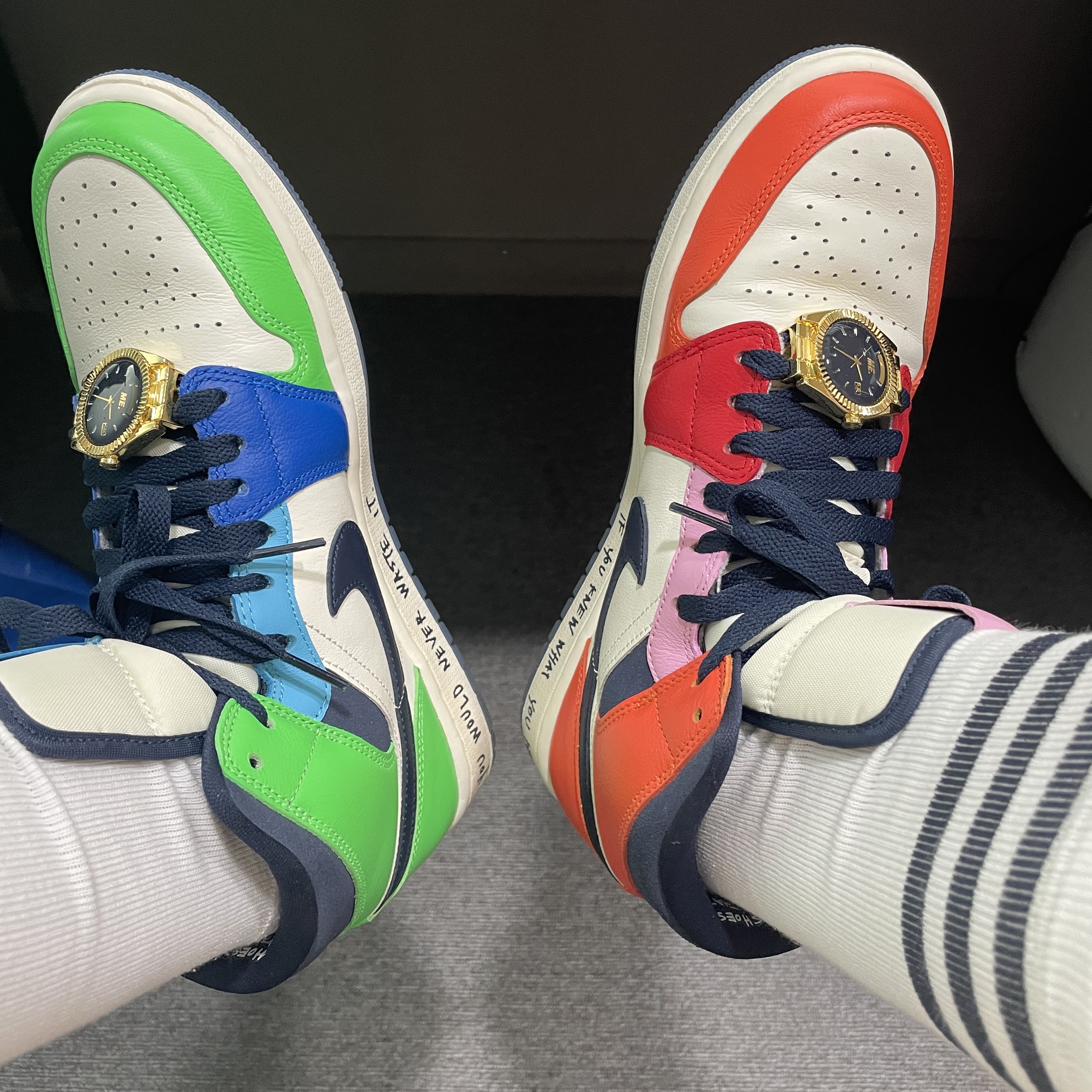 (W) Jordan 1 x Melody Ehsani Mid SE Fearless 착용 스타일