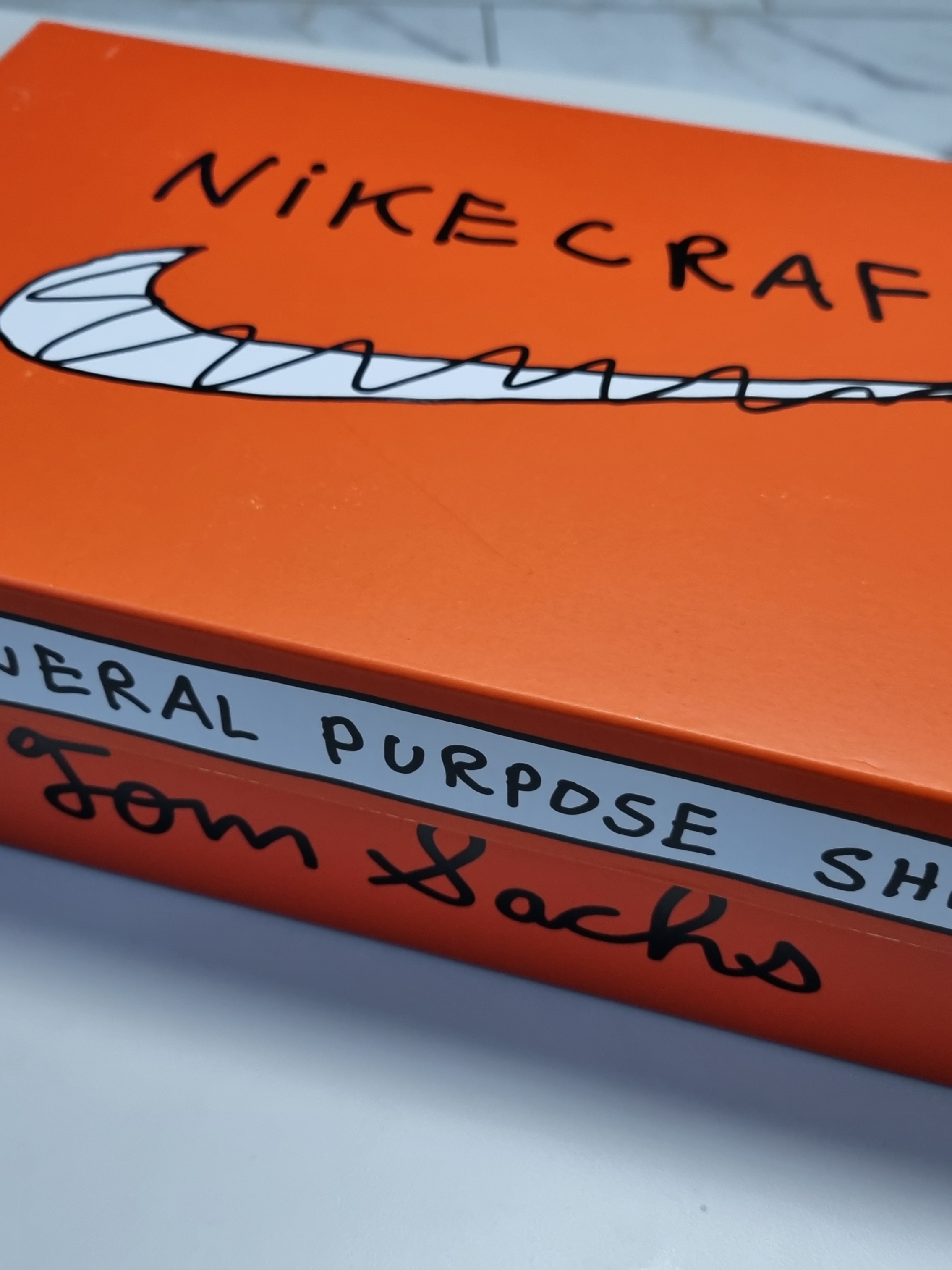 Nike x Tom Sachs General Purpose Shoe Light Cream 착용 스타일 - 5