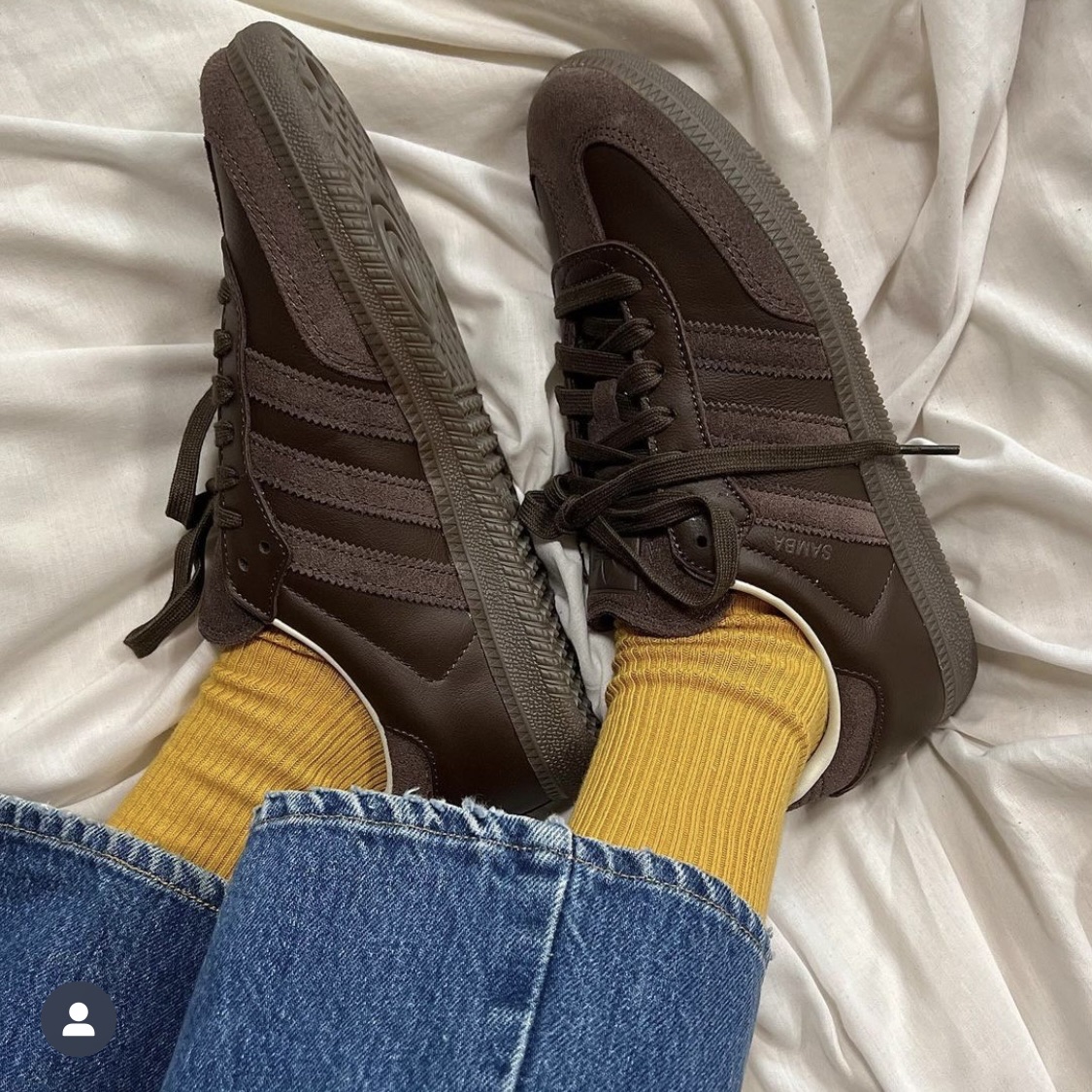 Adidas Samba Brown 착용 스타일