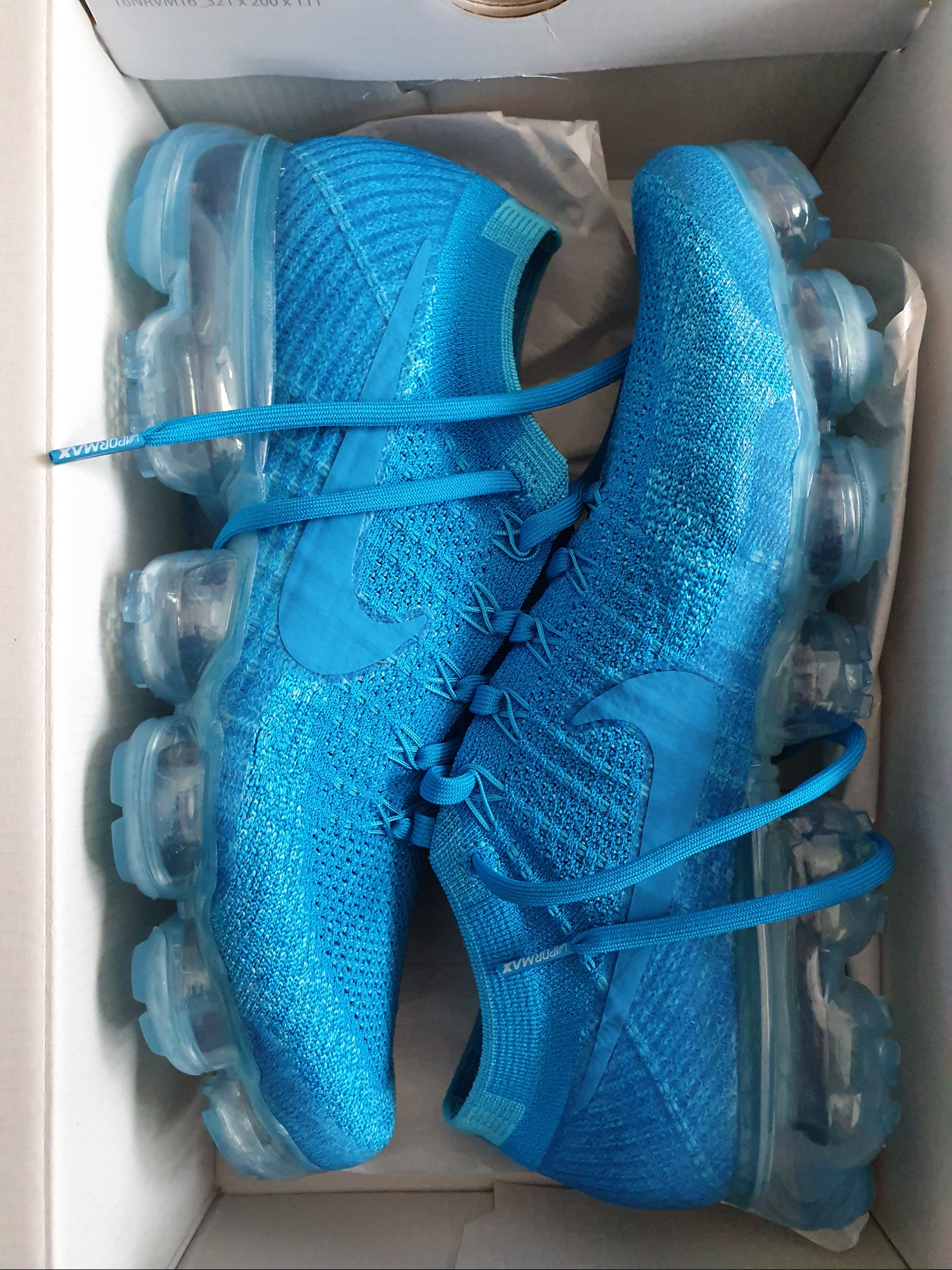 Nike Air VaporMax Blue Orbit 착용 스타일
