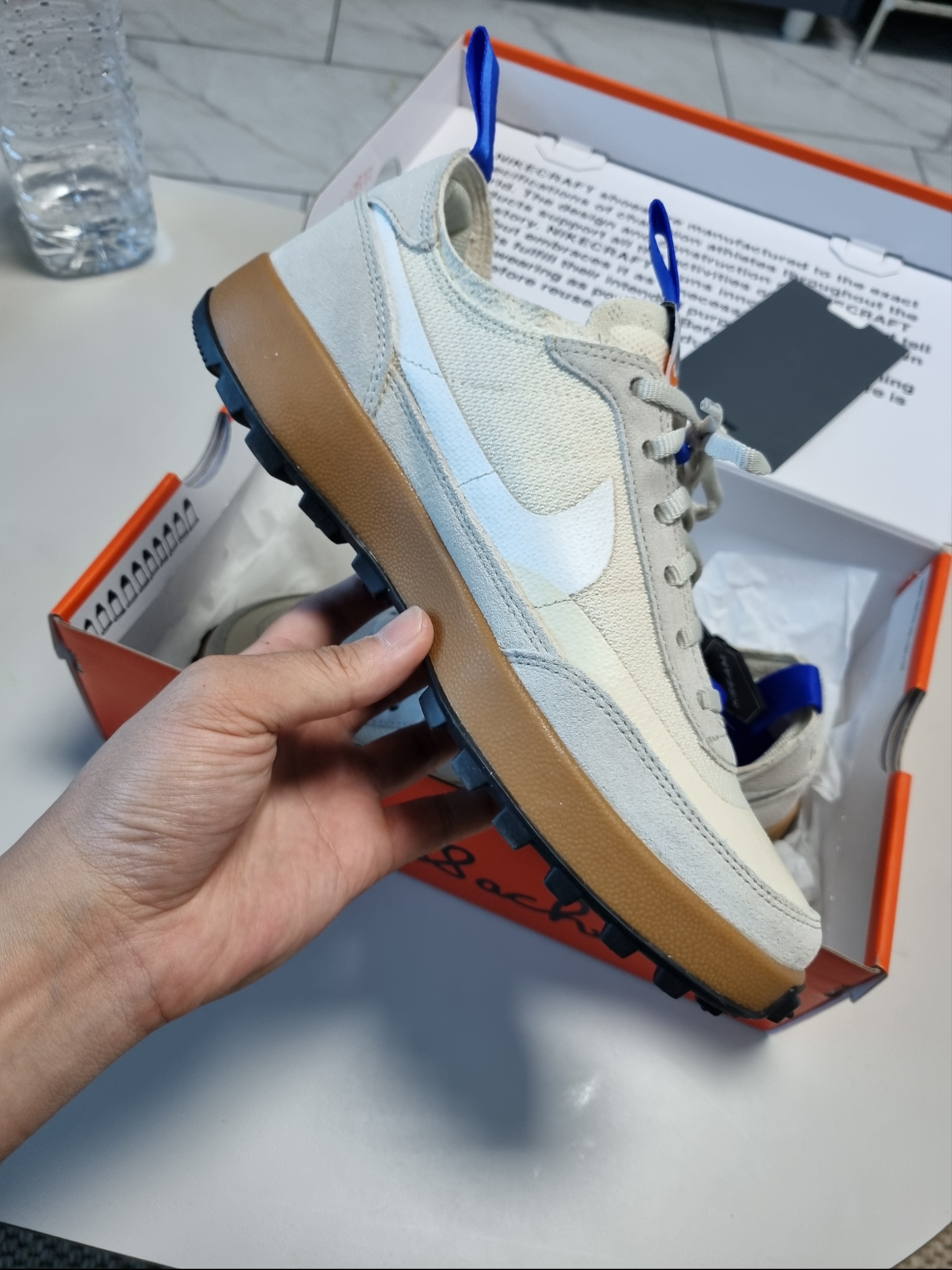 Nike x Tom Sachs General Purpose Shoe Light Cream 착용 스타일 - 4