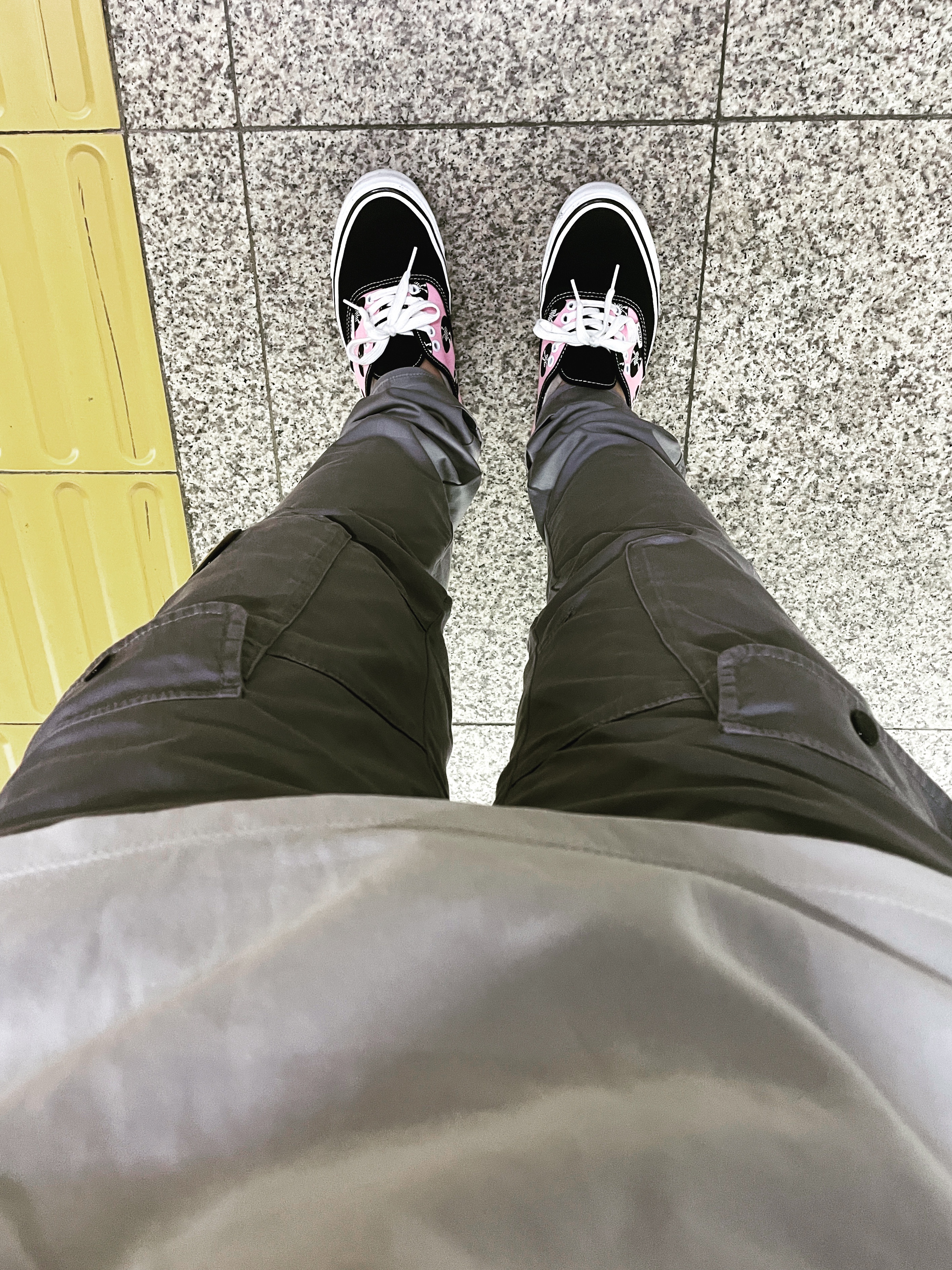 Vans Vault x Wacko Maria OG Authentic LX Pink 착용 스타일