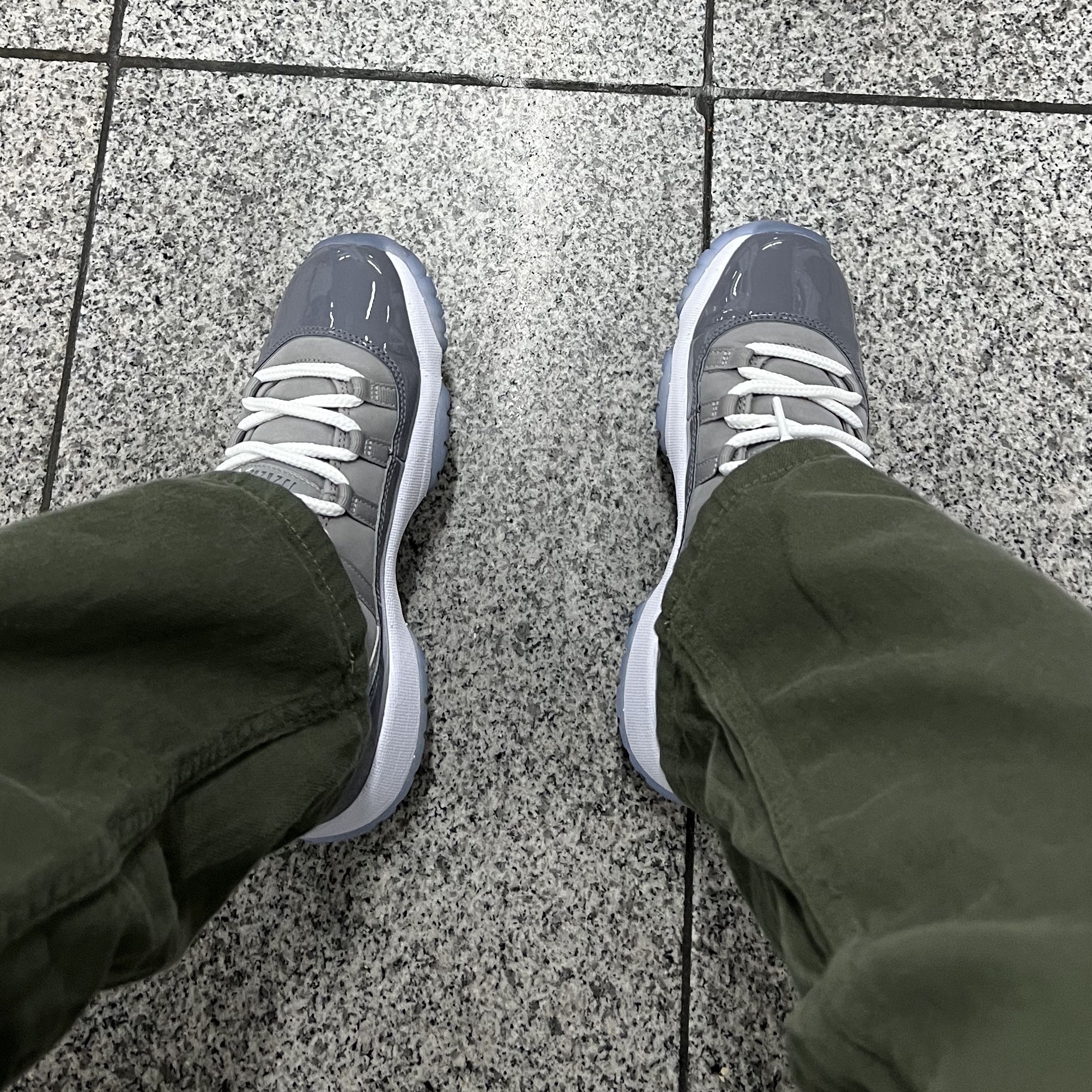 (GS) Jordan 11 Retro Cool Grey 2021 착용 스타일