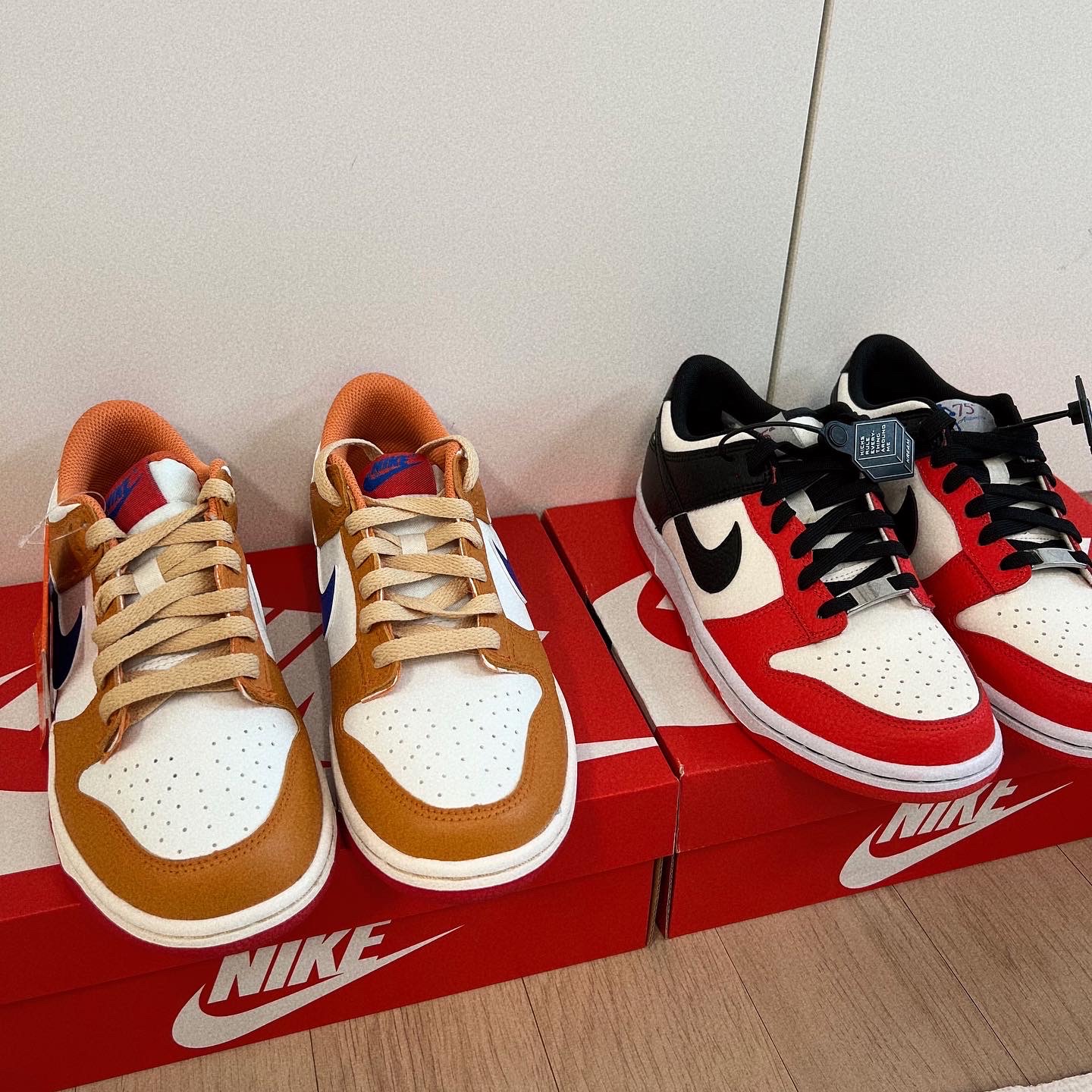 (GS) Nike Dunk Low Hot Curry and Game Royal 착용 스타일 - 2
