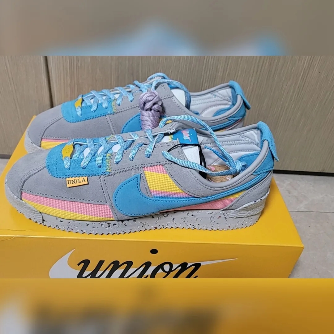 Nike x Union Cortez SP Light Smoke 착용 스타일 - 3