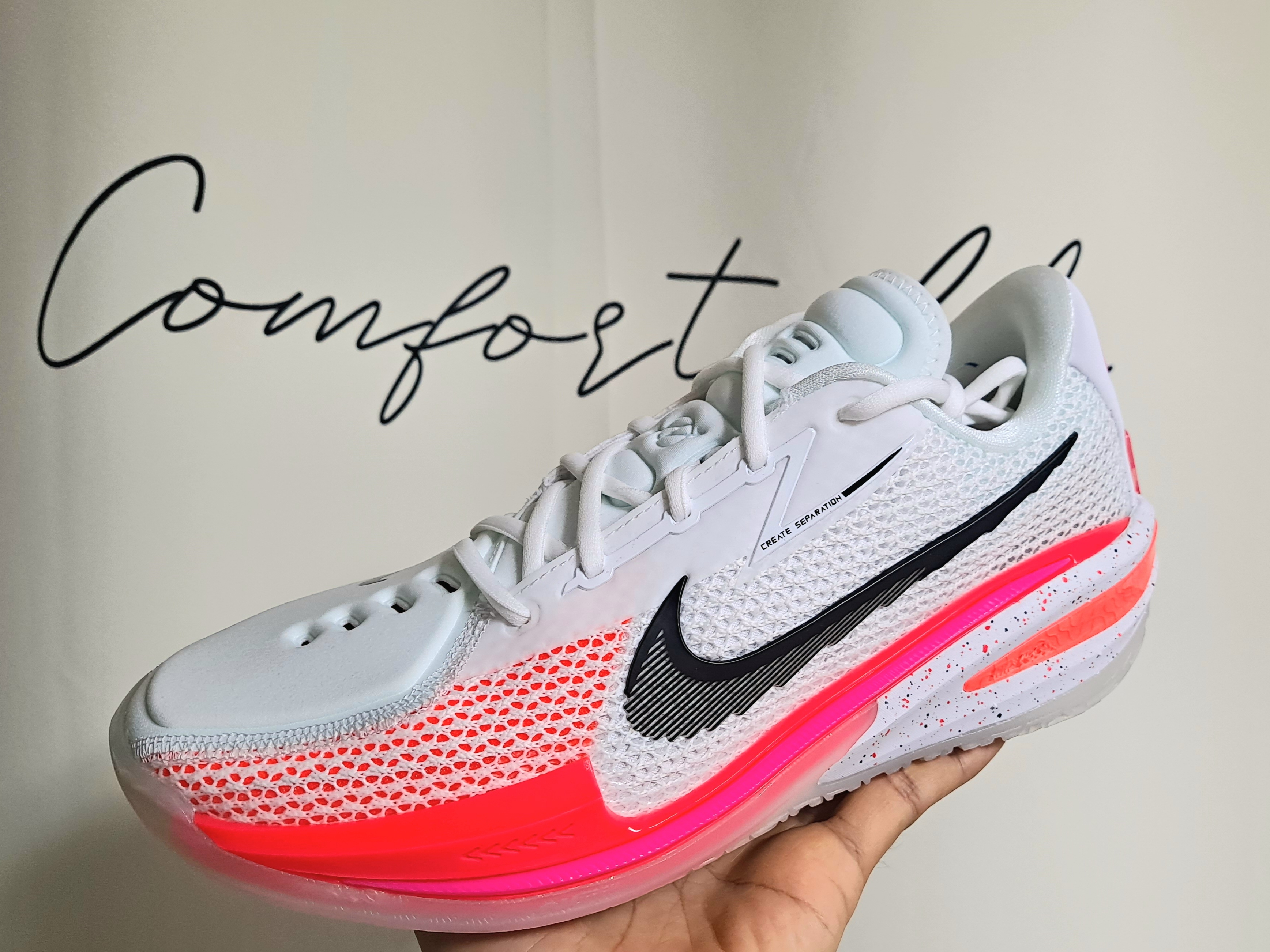 Nike Air Zoom GT Cut Bright Crimson 착용 스타일