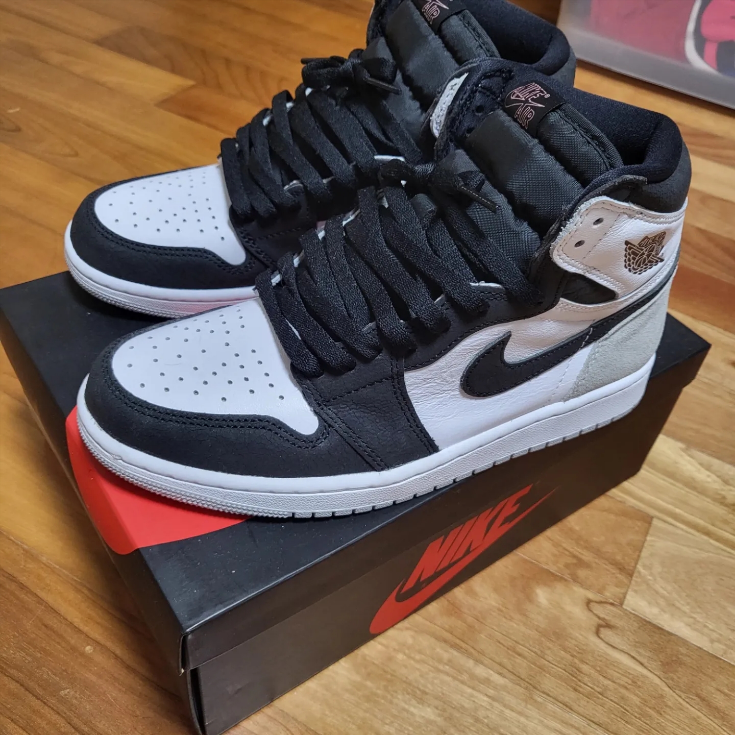 Jordan 1 Retro High OG Bleached Coral 착용 스타일 - 2