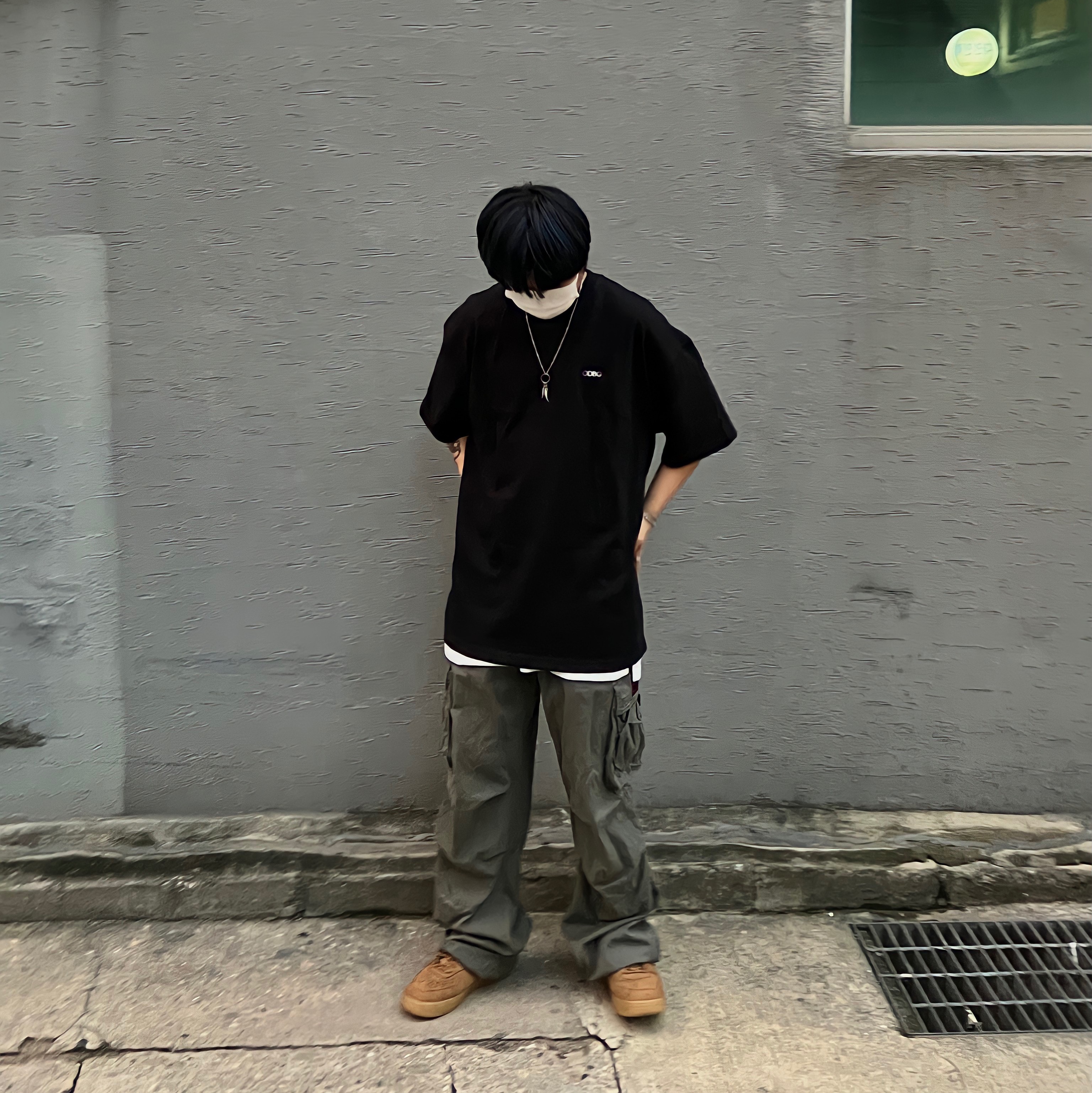 Nike Air Force 1 '07 WB Flax 착용 스타일 - 1