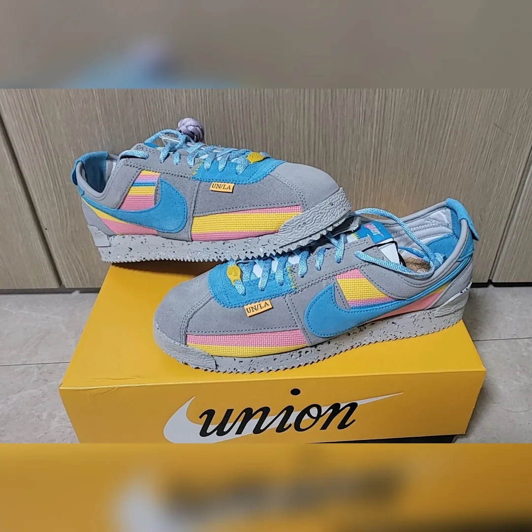 Nike x Union Cortez SP Light Smoke 착용 스타일 - 1