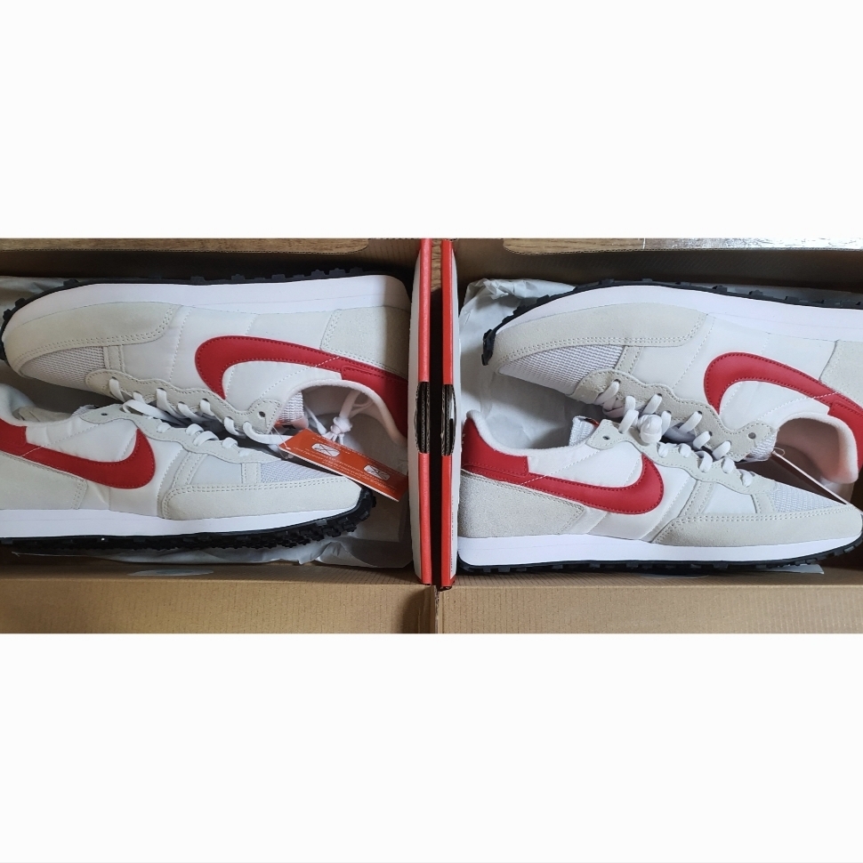 Nike Challenger OG White University Red 착용 스타일
