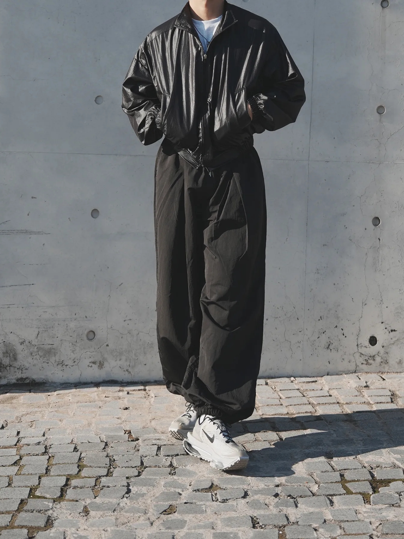 Nike x Matthew M Williams Zoom 004 Stone 착용 스타일 - 2