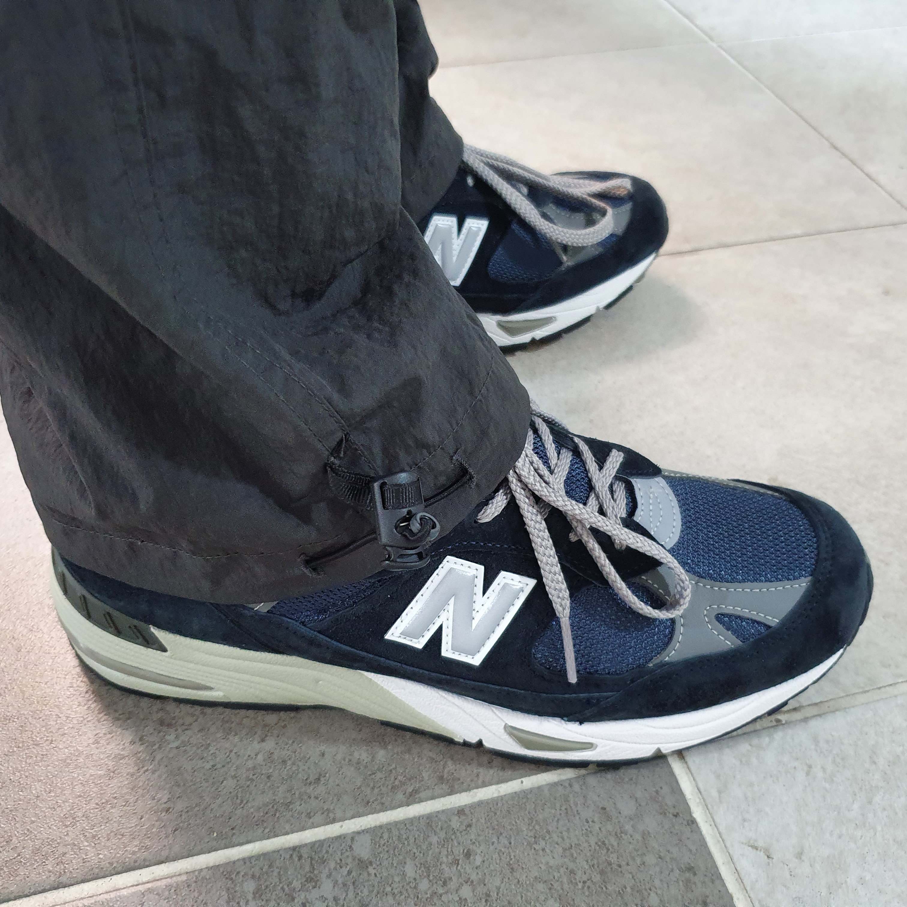 New Balance 991 Made in UK Navy 착용 스타일
