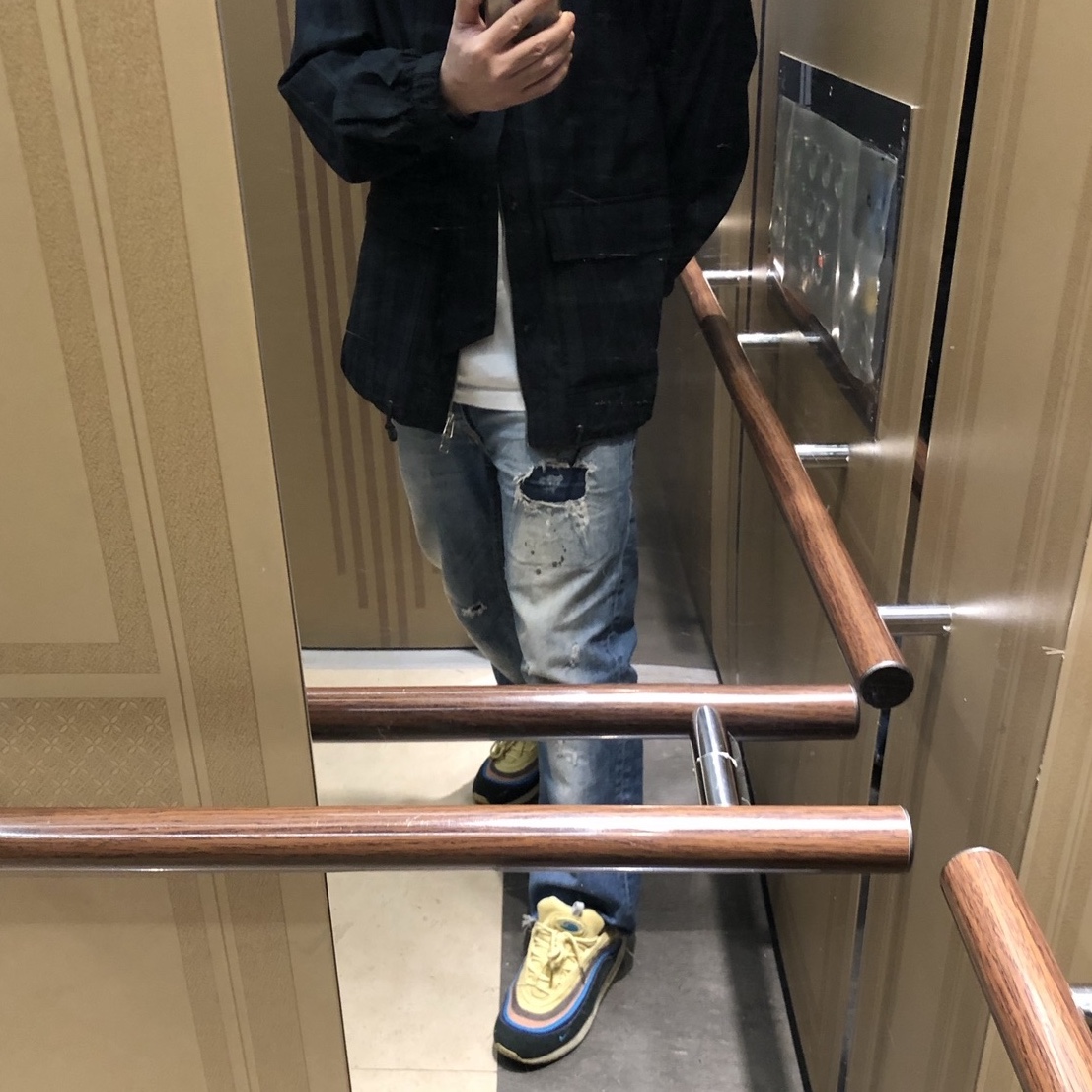 Nike x Sean Wotherspoon Air Max 1/97 착용 스타일