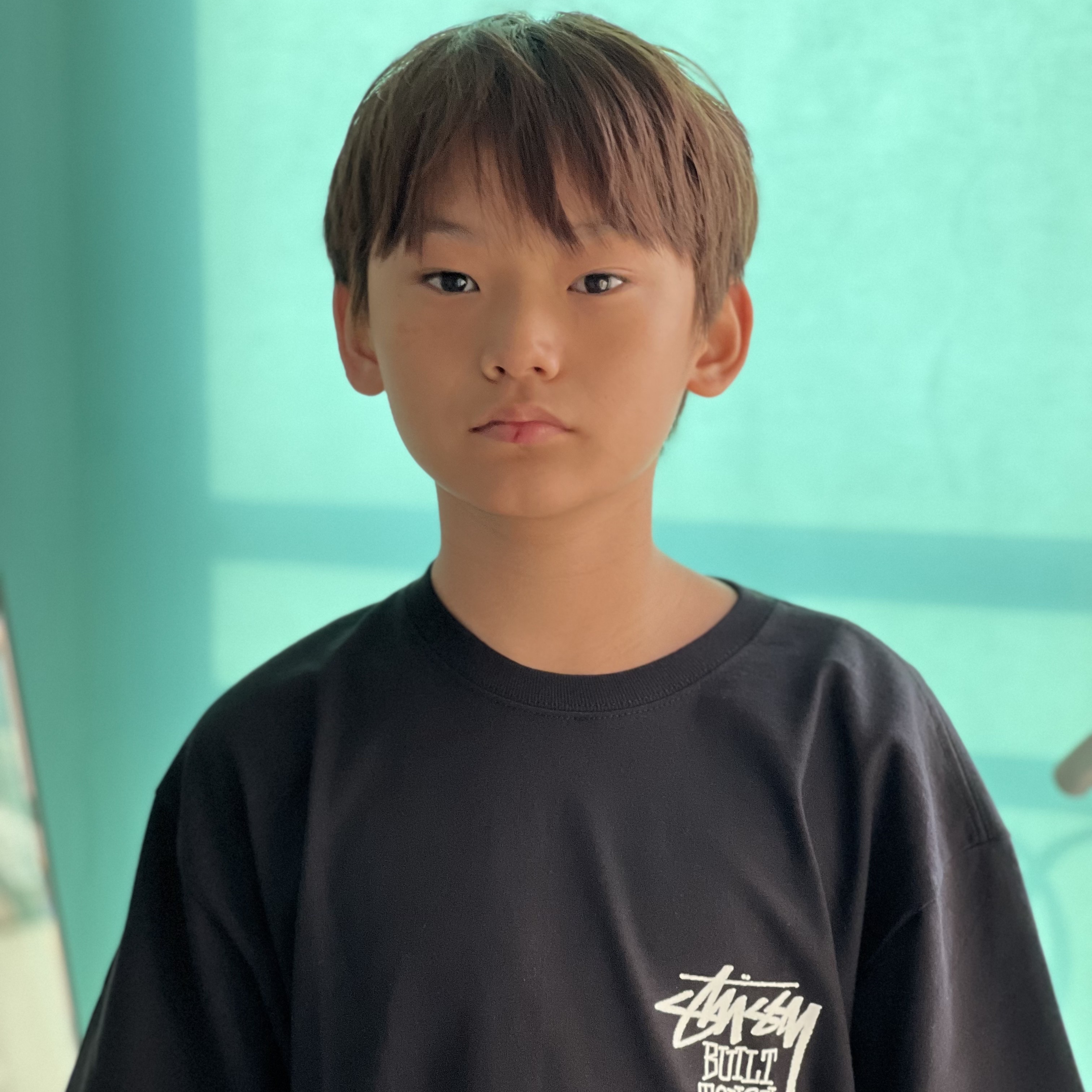 Stussy Built Tough T-Shirt Black 착용 스타일 - 5