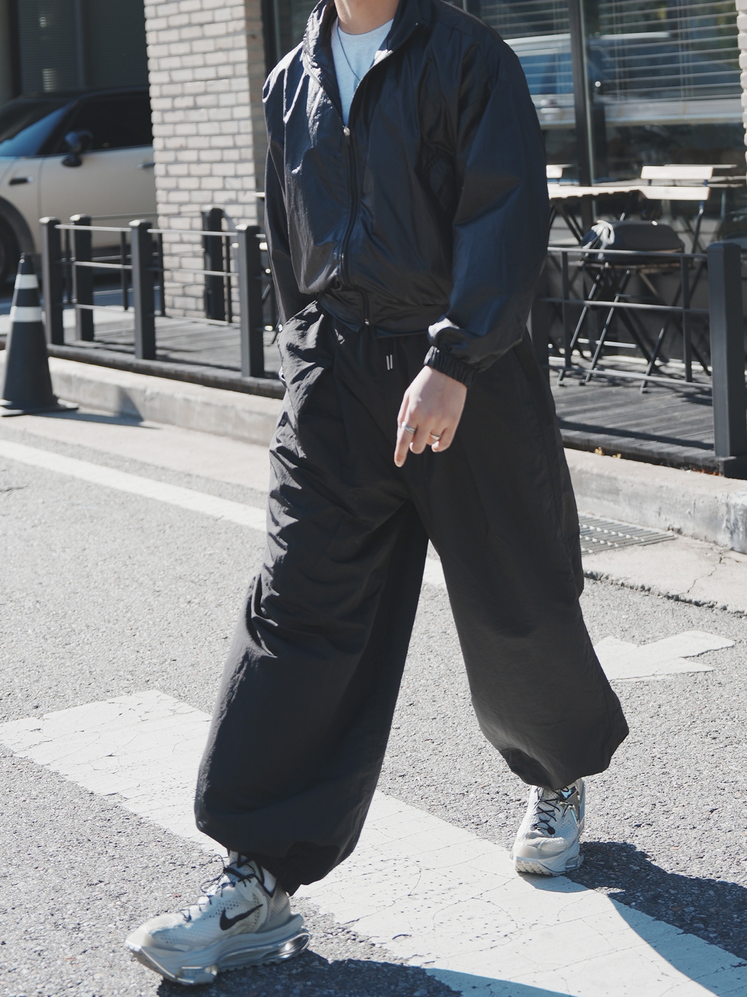 Nike x Matthew M Williams Zoom 004 Stone 착용 스타일 - 4