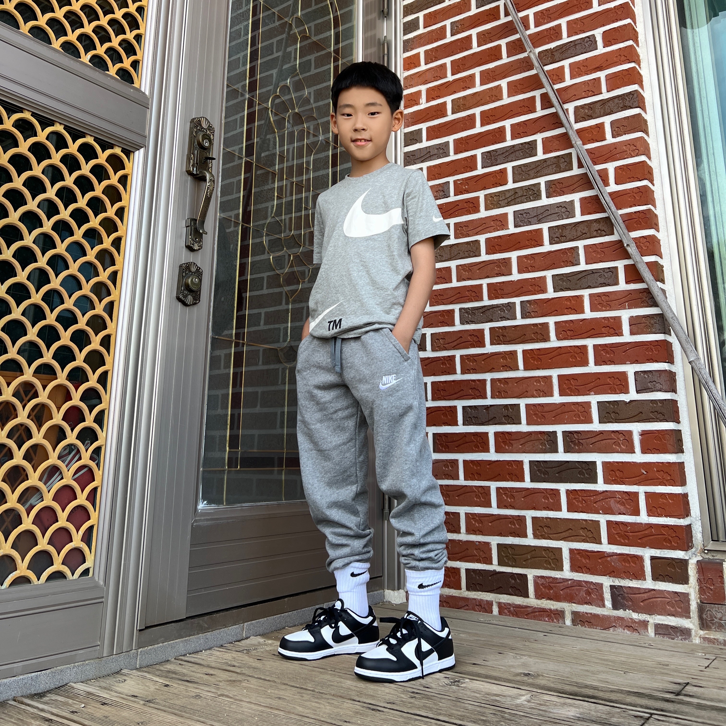 (PS) Nike Dunk Low Black 착용 스타일