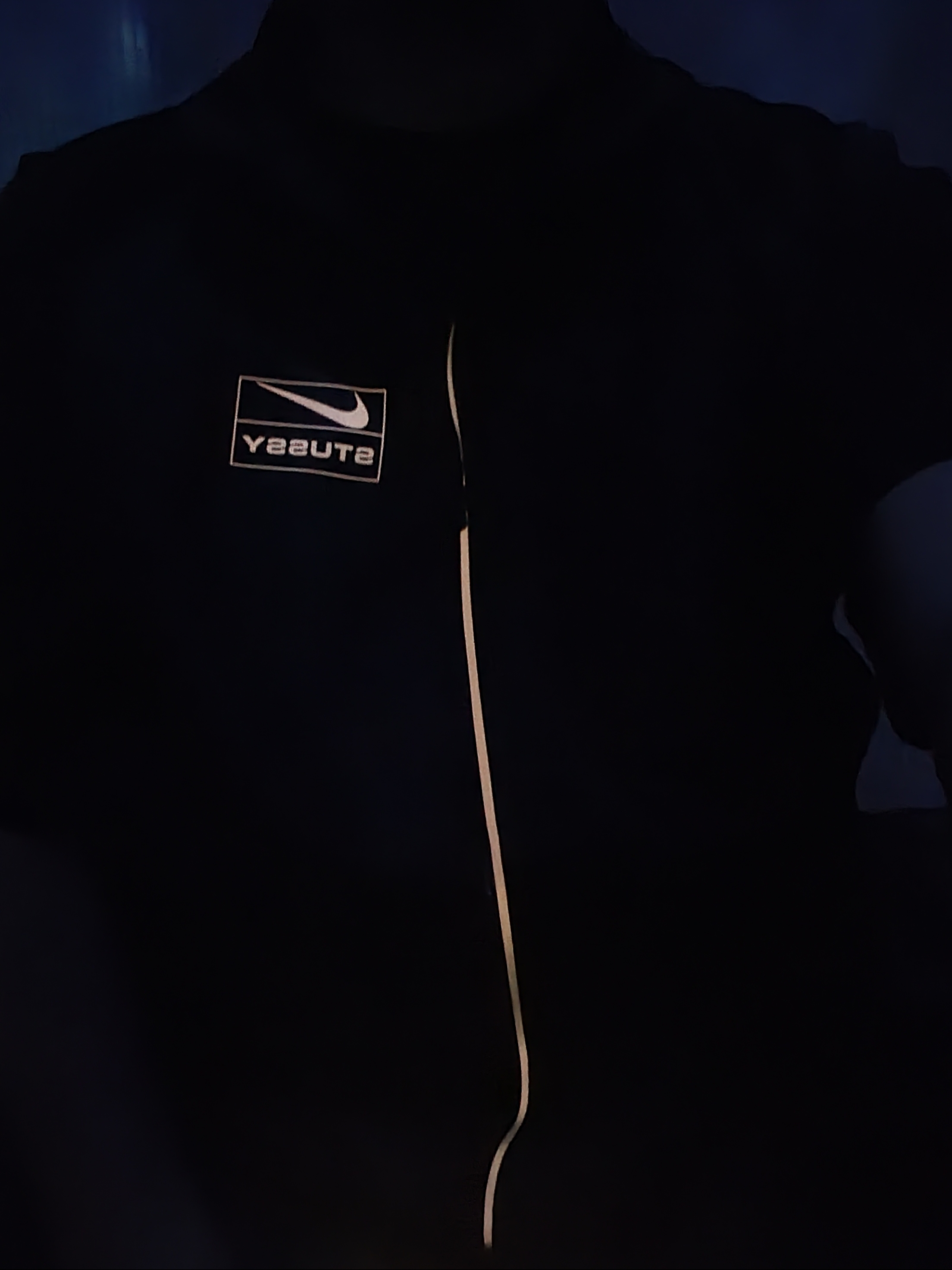Nike x Stussy NRG FL Storm-Fit Jacket Black (DO5304-010) 착용 스타일 - 1