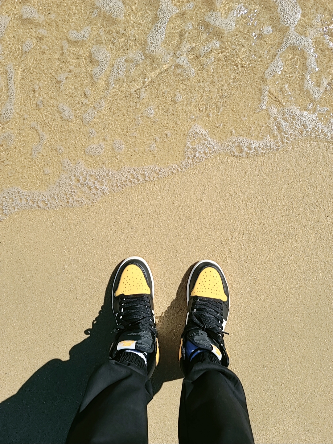 Jordan 1 Retro High OG Taxi 착용 스타일