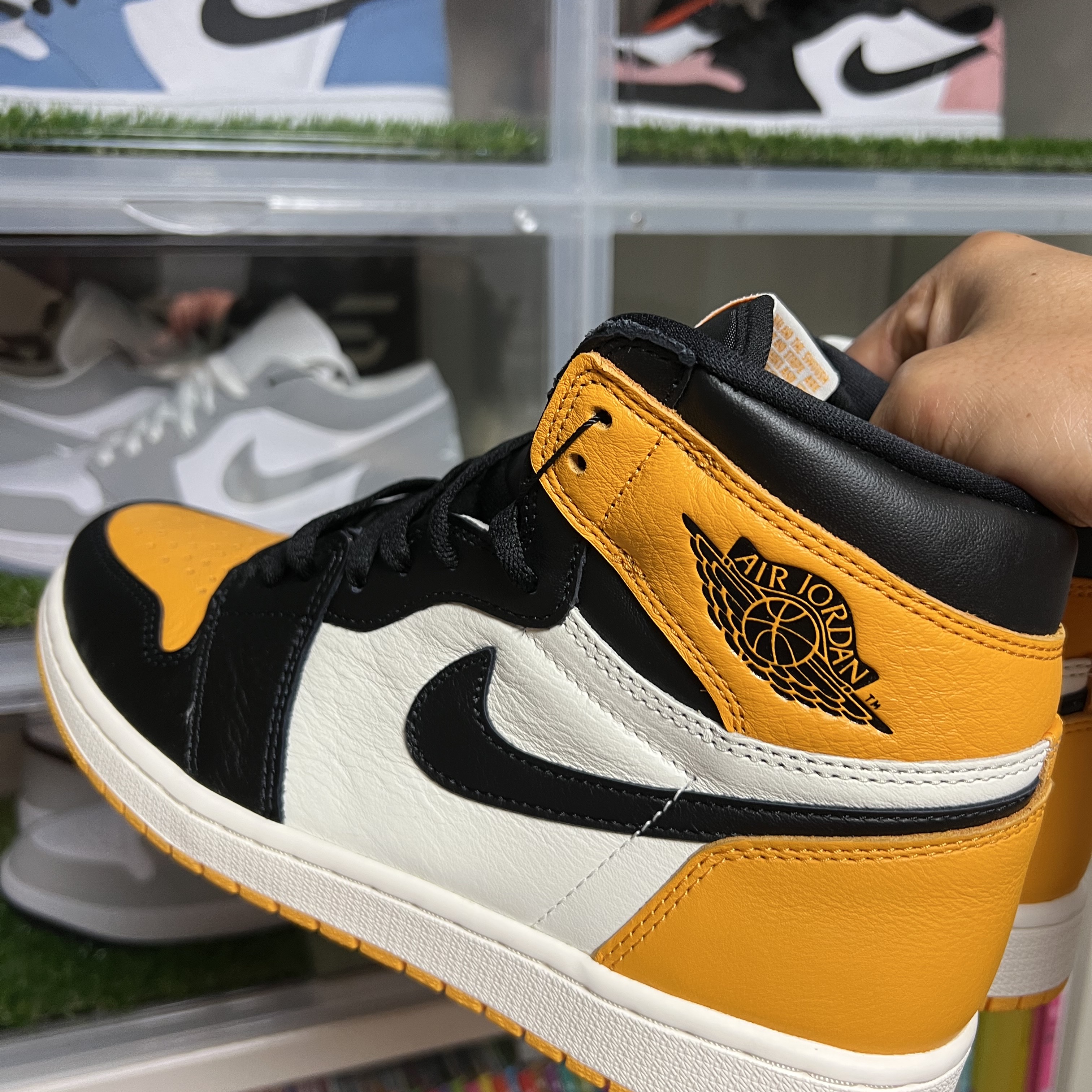 Jordan 1 Retro High OG Taxi 착용 스타일