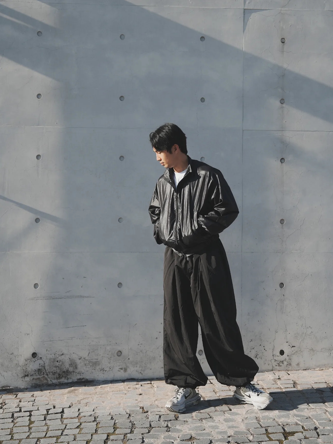 Nike x Matthew M Williams Zoom 004 Stone 착용 스타일 - 1