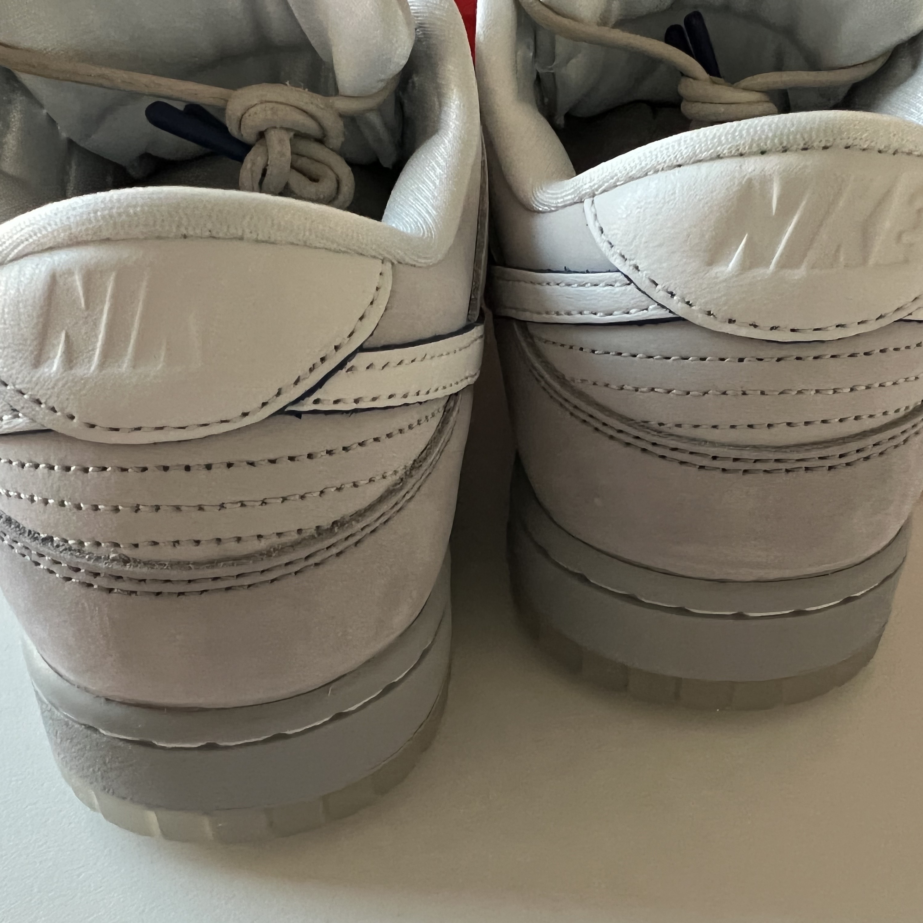 Nike Dunk Low Wolf Grey and Pure Platinum 착용 스타일 - 2