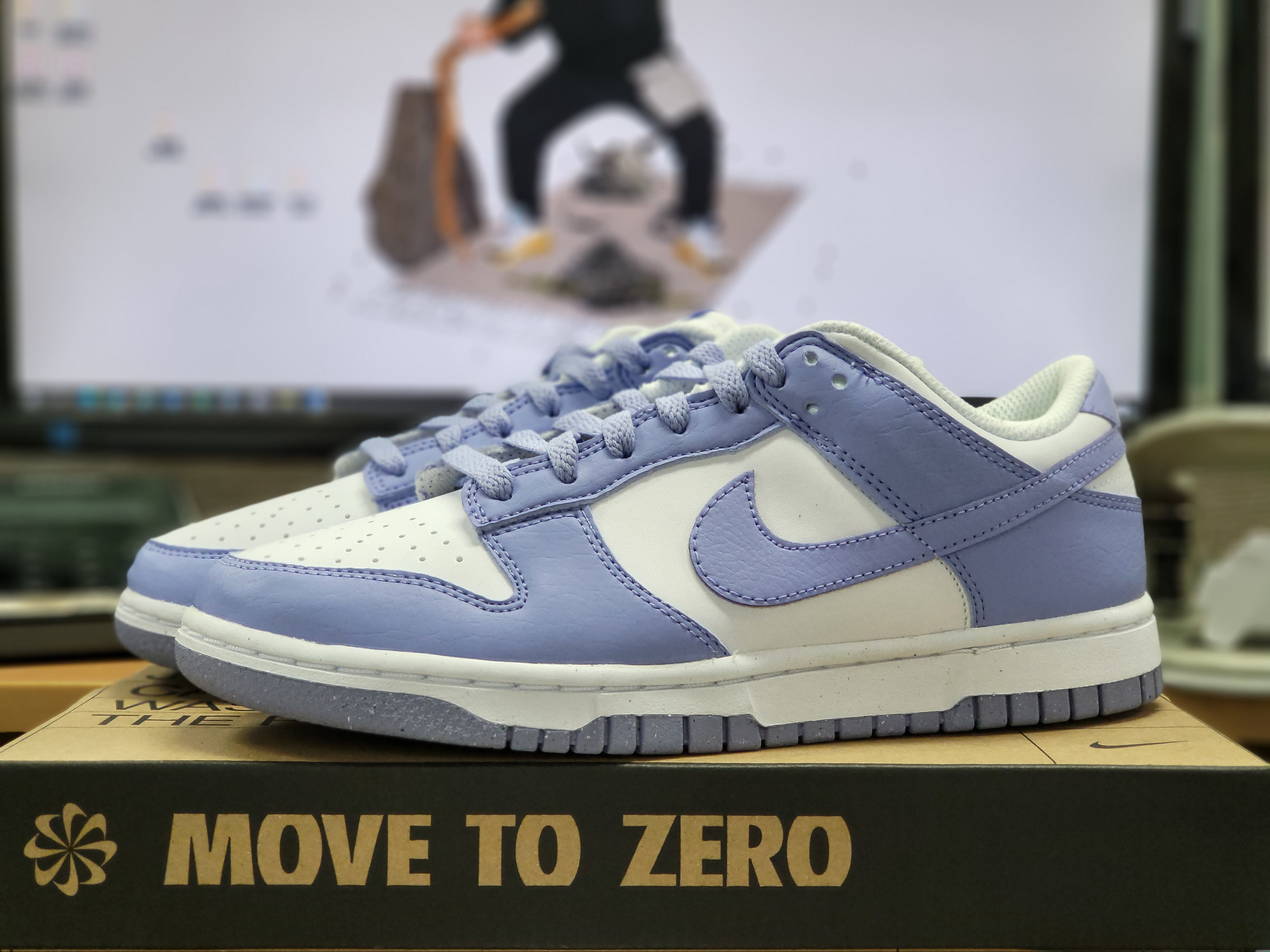 (W) Nike Dunk Low Next Nature Lilac 착용 스타일