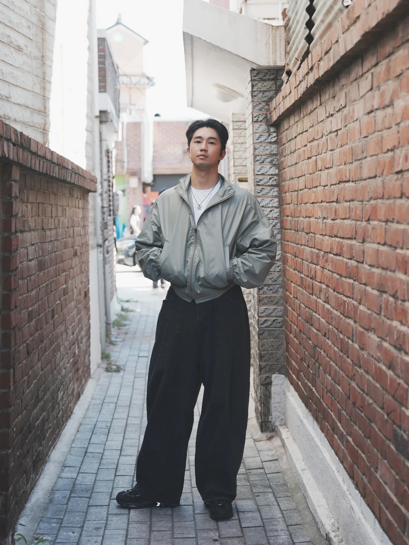 Nike x Supreme Shox Ride 2 SP Black 착용 스타일