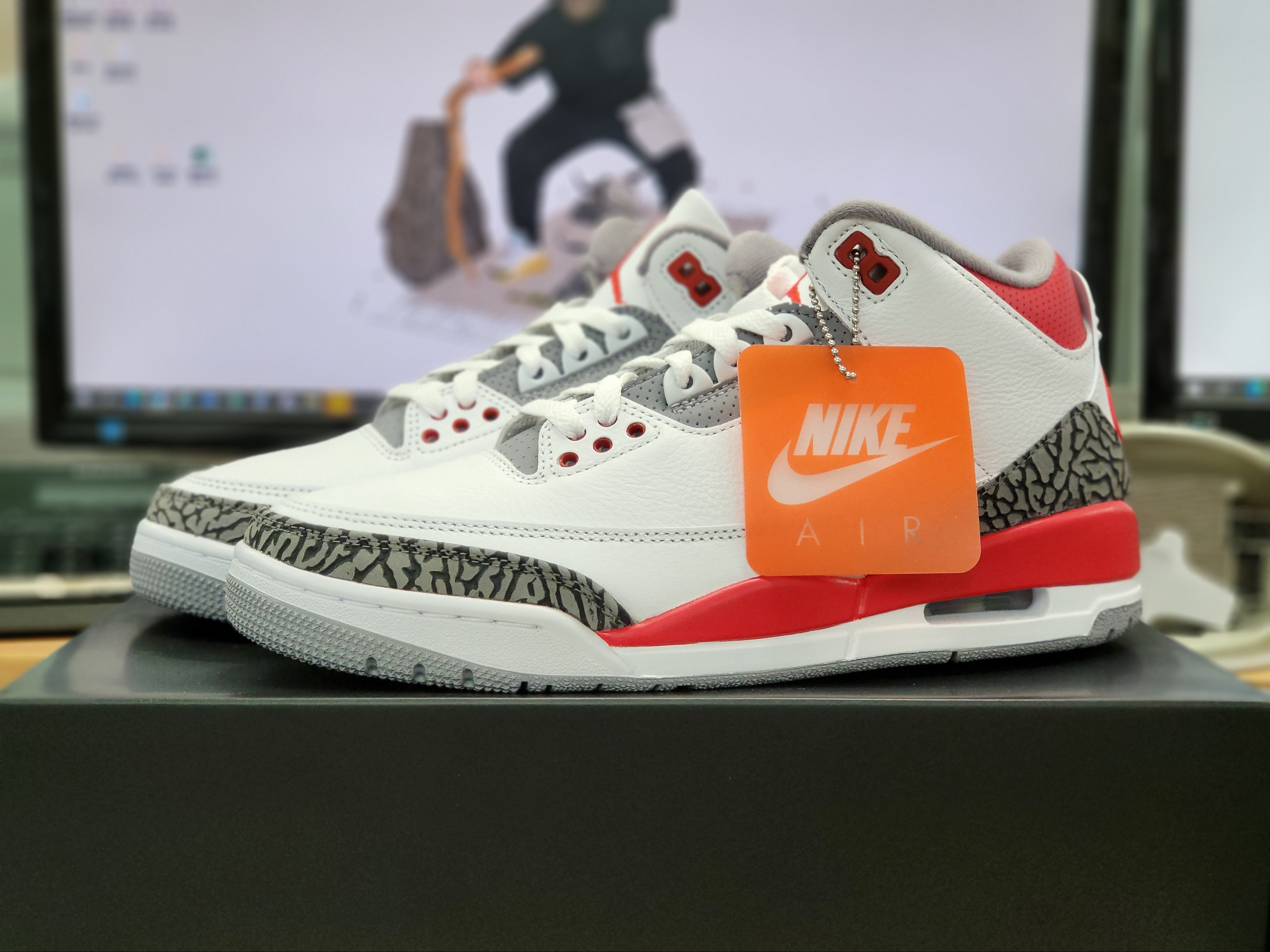 Jordan 3 Retro Fire Red 2022 착용 스타일