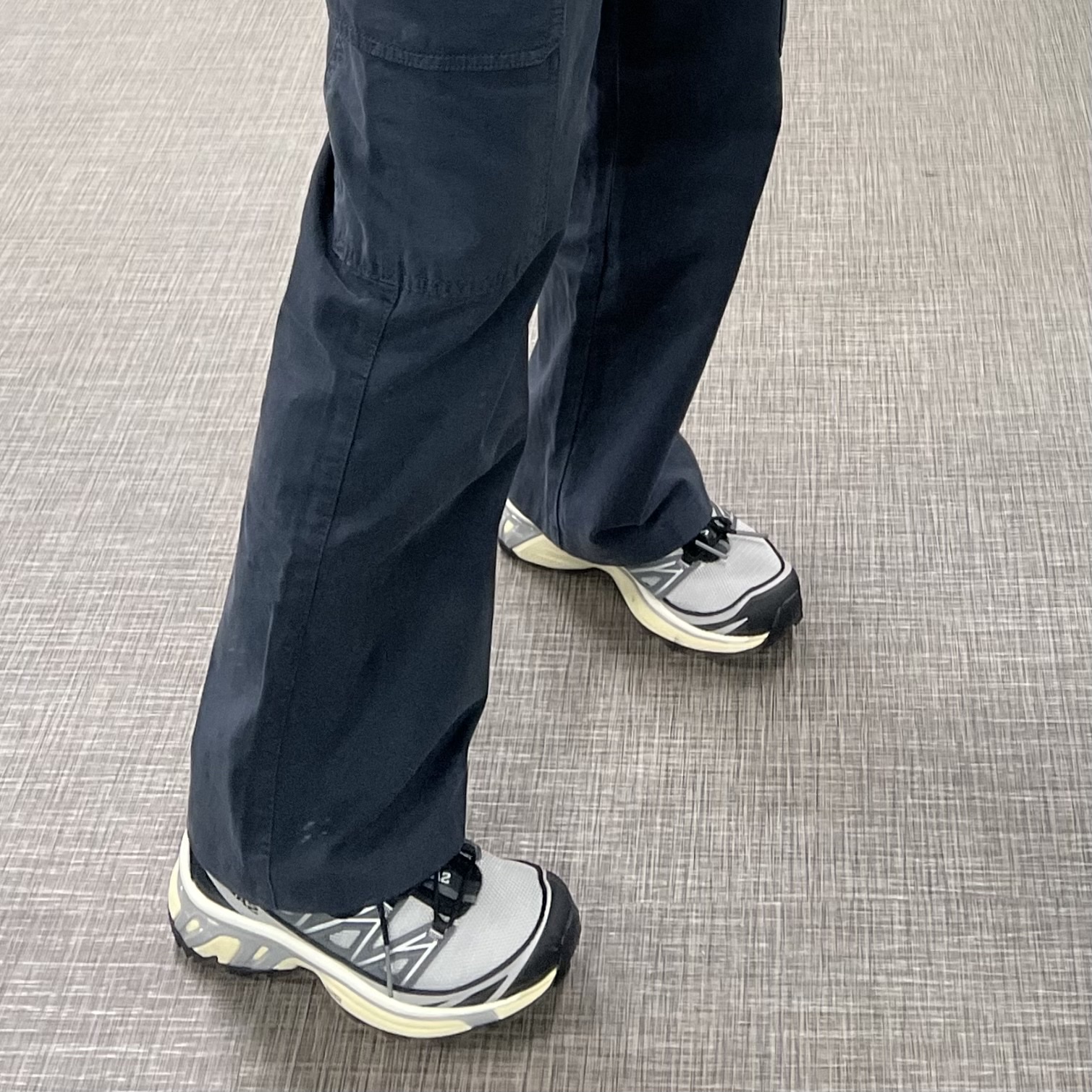 Salomon XT-6 Expanse Alloy Quiet Shade 착용 스타일
