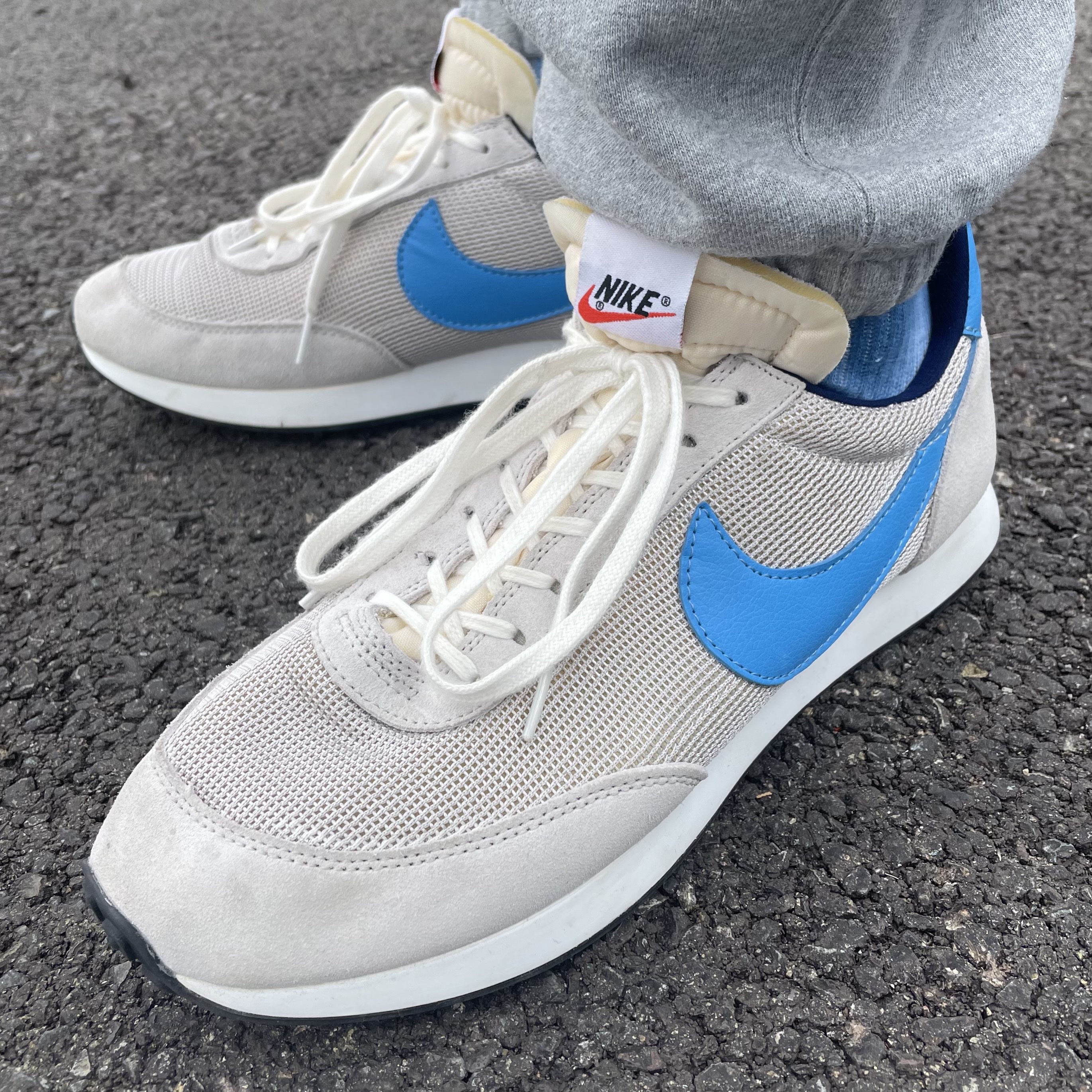 Nike Air Tailwind 79 OG Vast Grey Light Photo Blue 착용 스타일